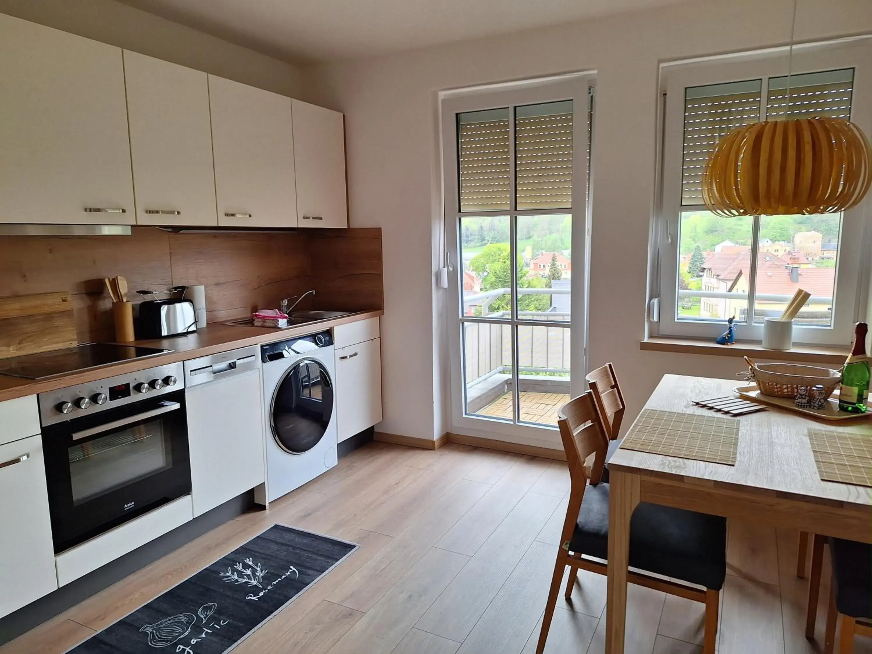 Two-Bedroom Apartment with Balcony in Hotel am Schloss Two-Bedroom Apartment with Balcony in Hotel am Schloss