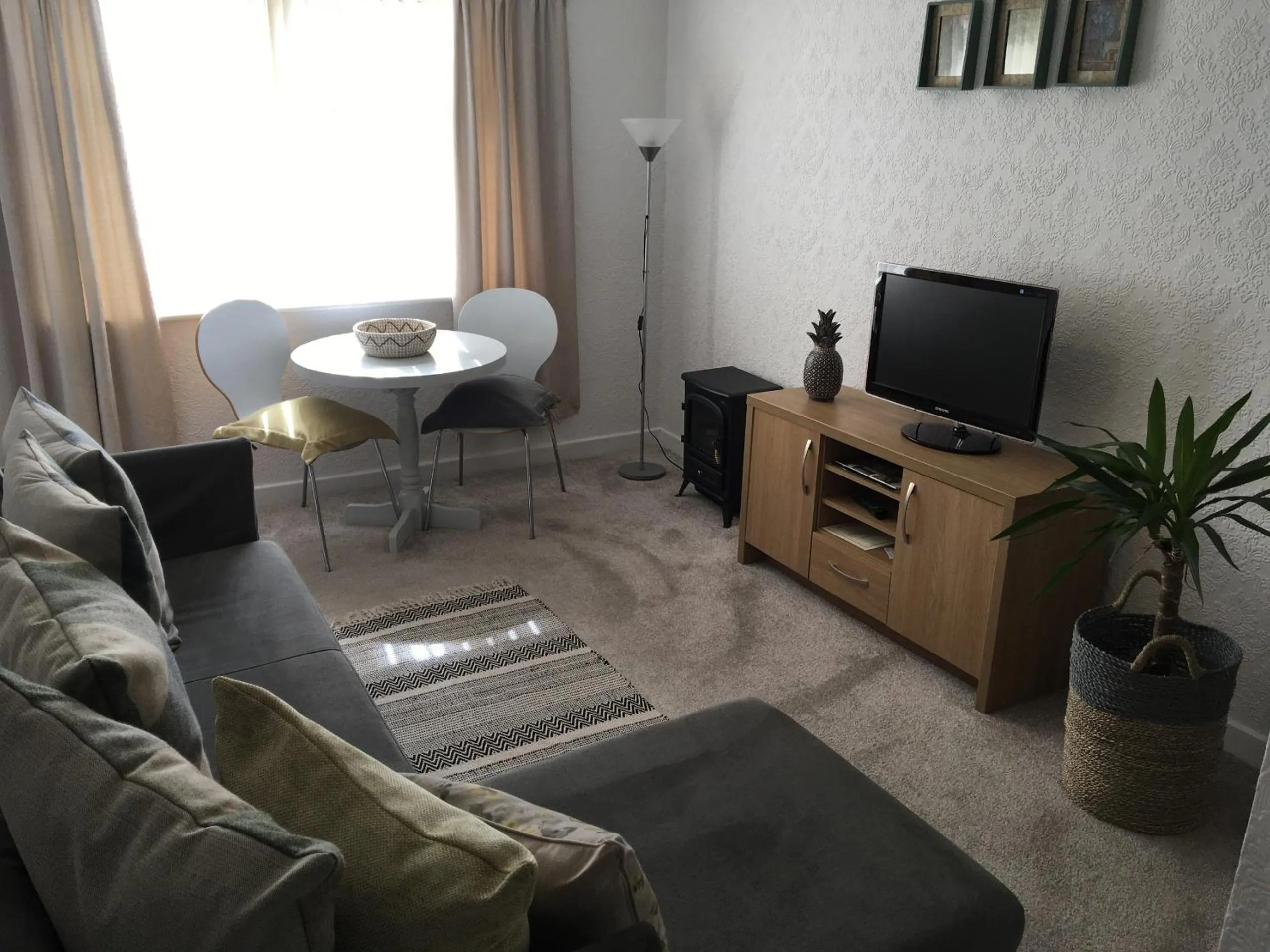 Living room in Mode - The Old School House