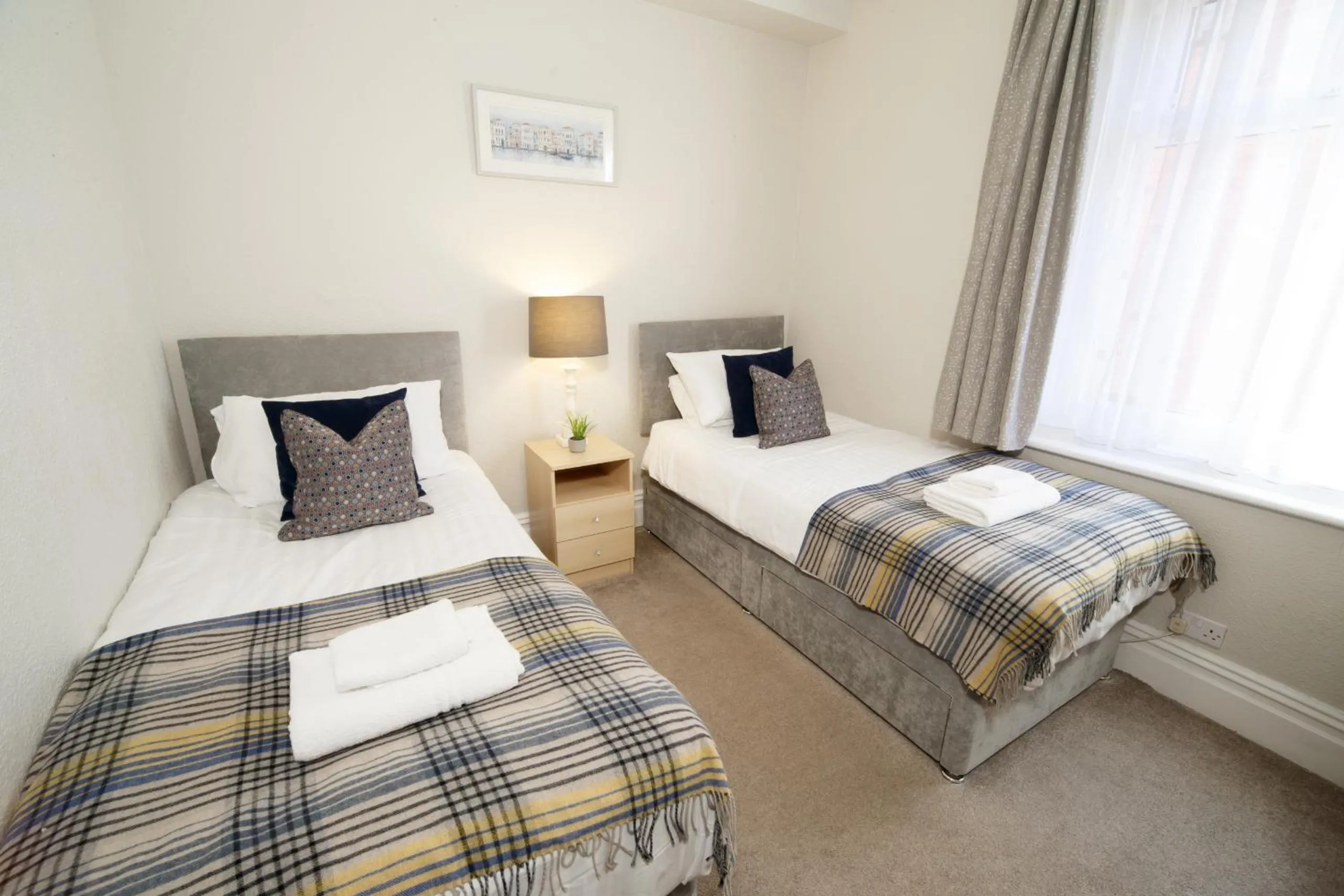 Bedroom in Mode - The Old School House