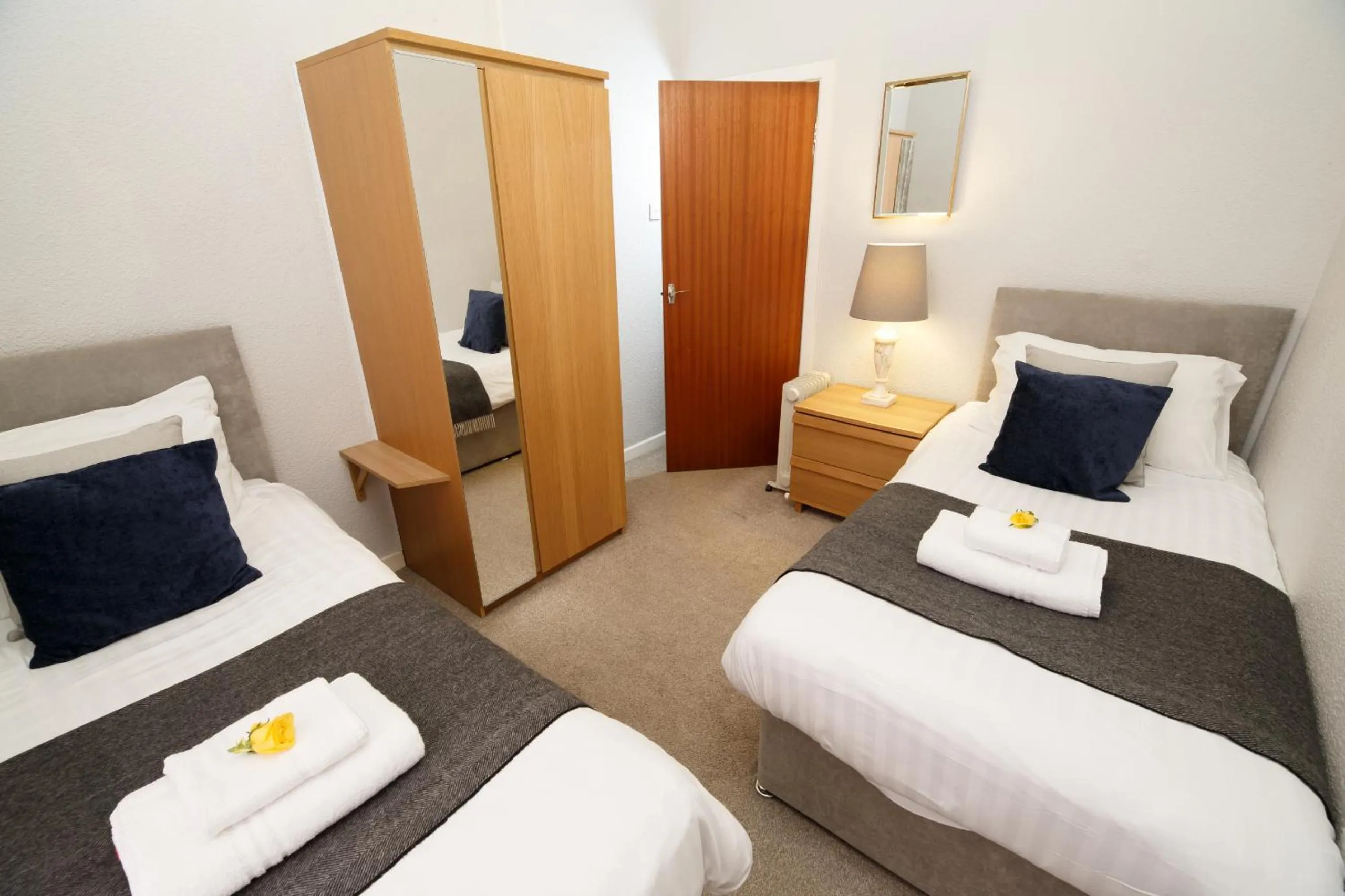 Bedroom in Mode - The Old School House