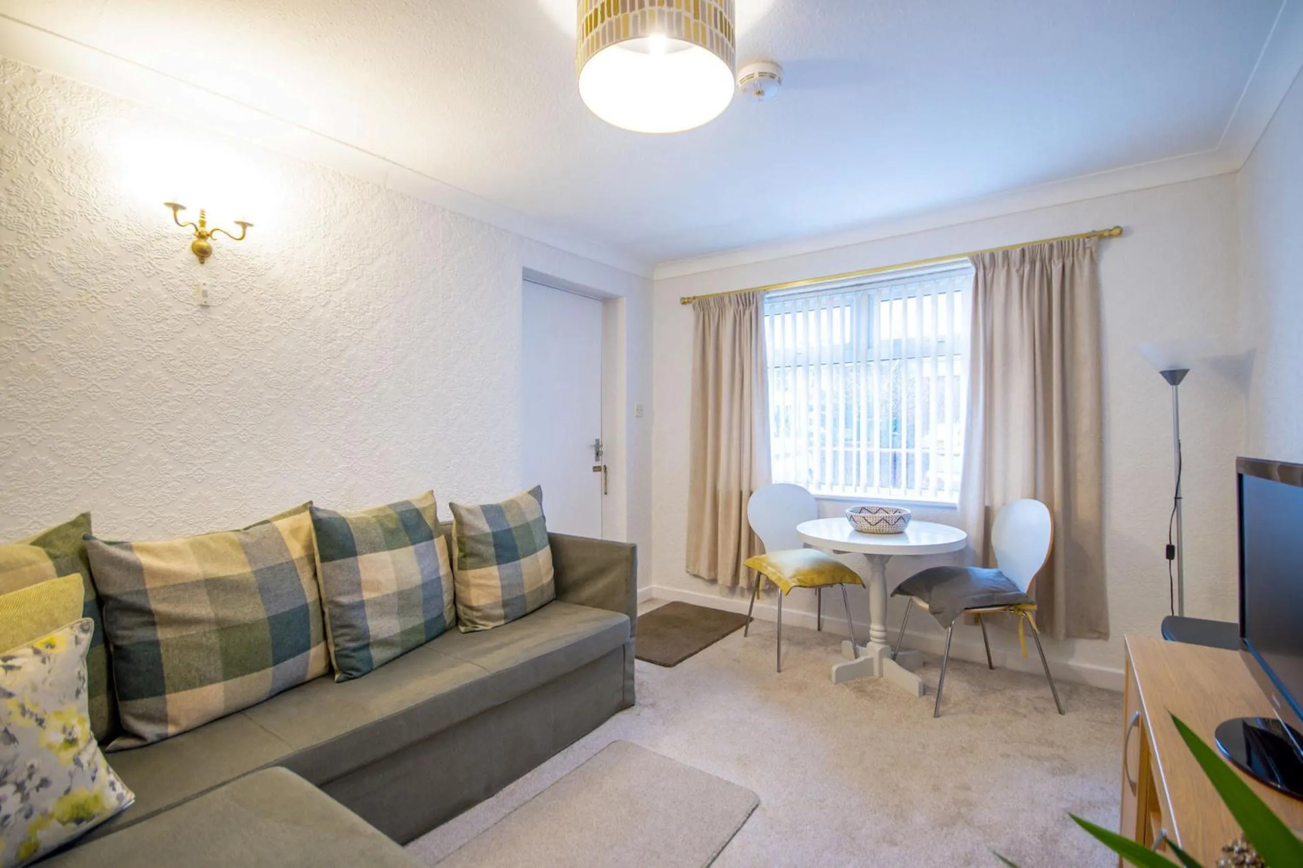 Living room in Mode - The Old School House