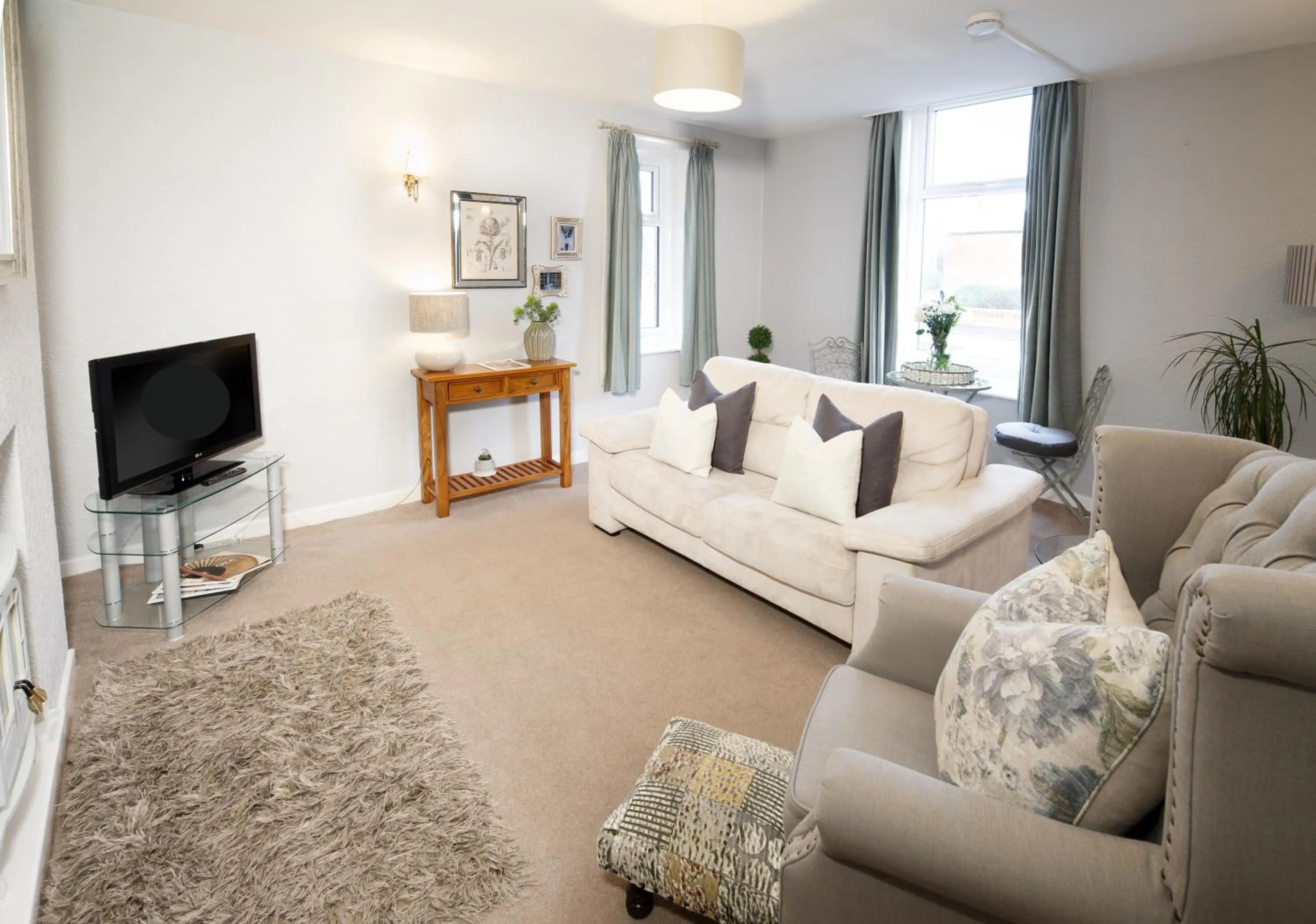 Living room in Mode - The Old School House