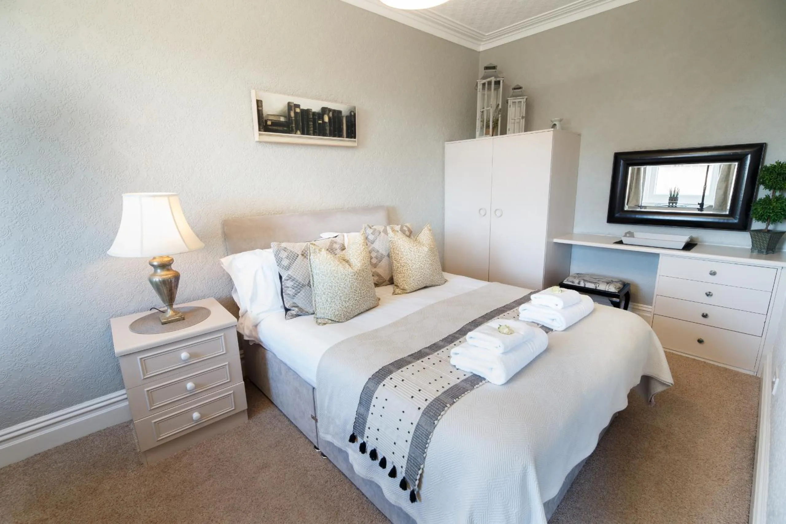 Bedroom in Mode - The Old School House