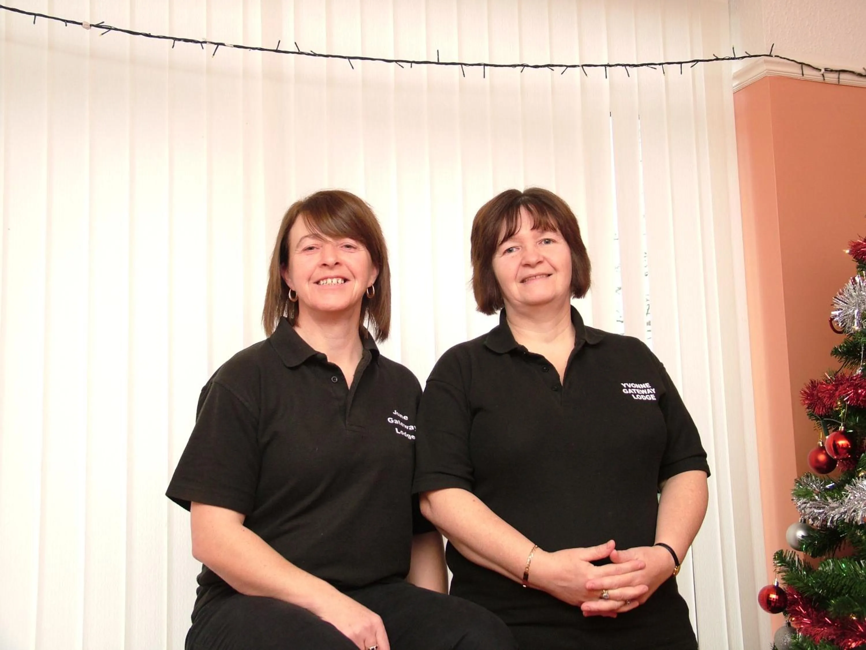 Staff in Gateway Lodge