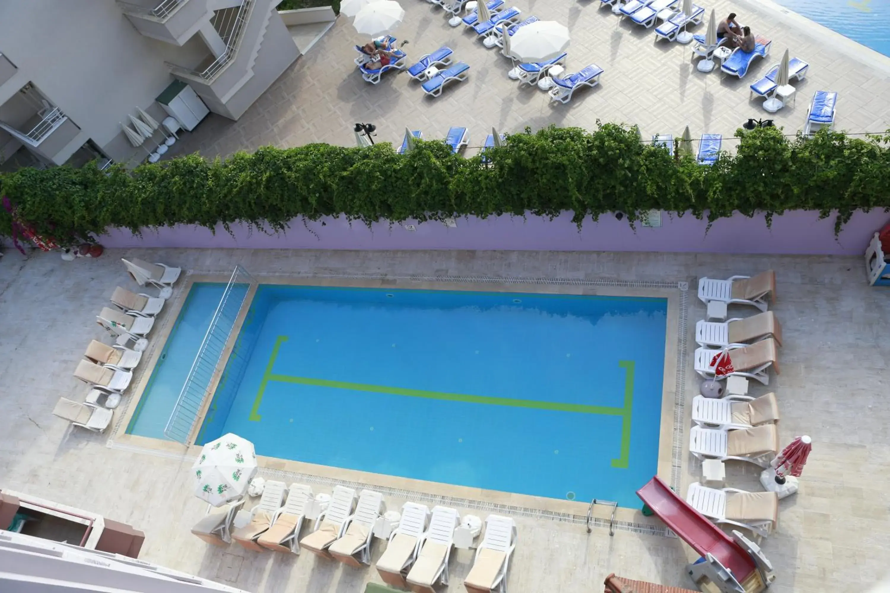 Pool view in Maren Beach Apart Hotel Pool view in Maren Beach Apart Hotel