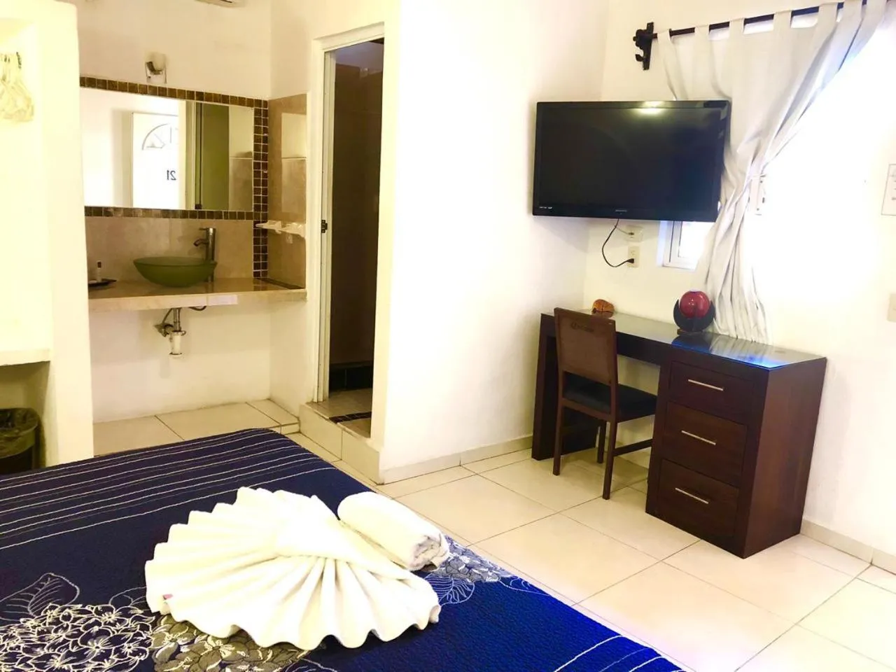 King Room in Bungalows Princeza Guayabitos