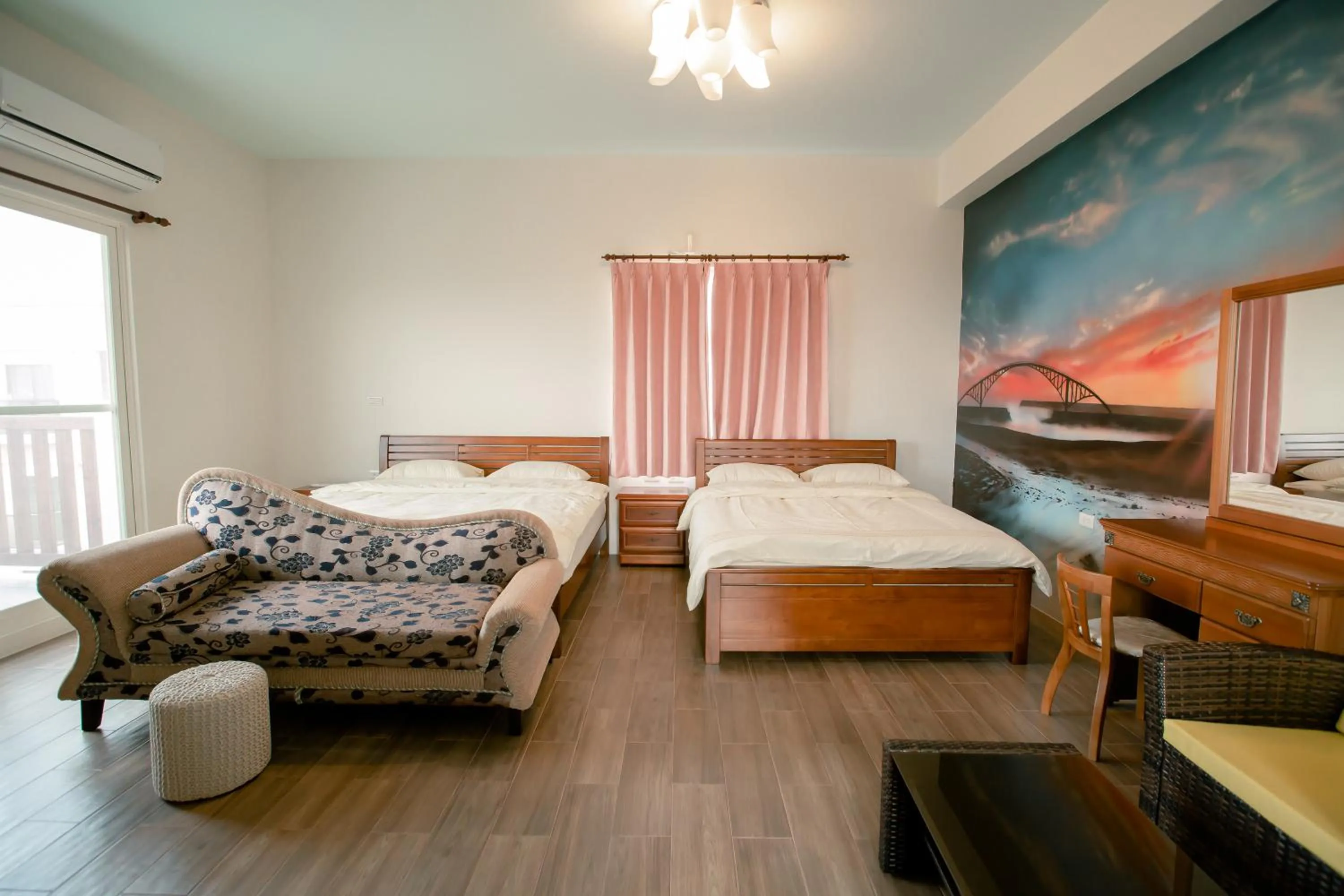 Bed in Penghu Sun House