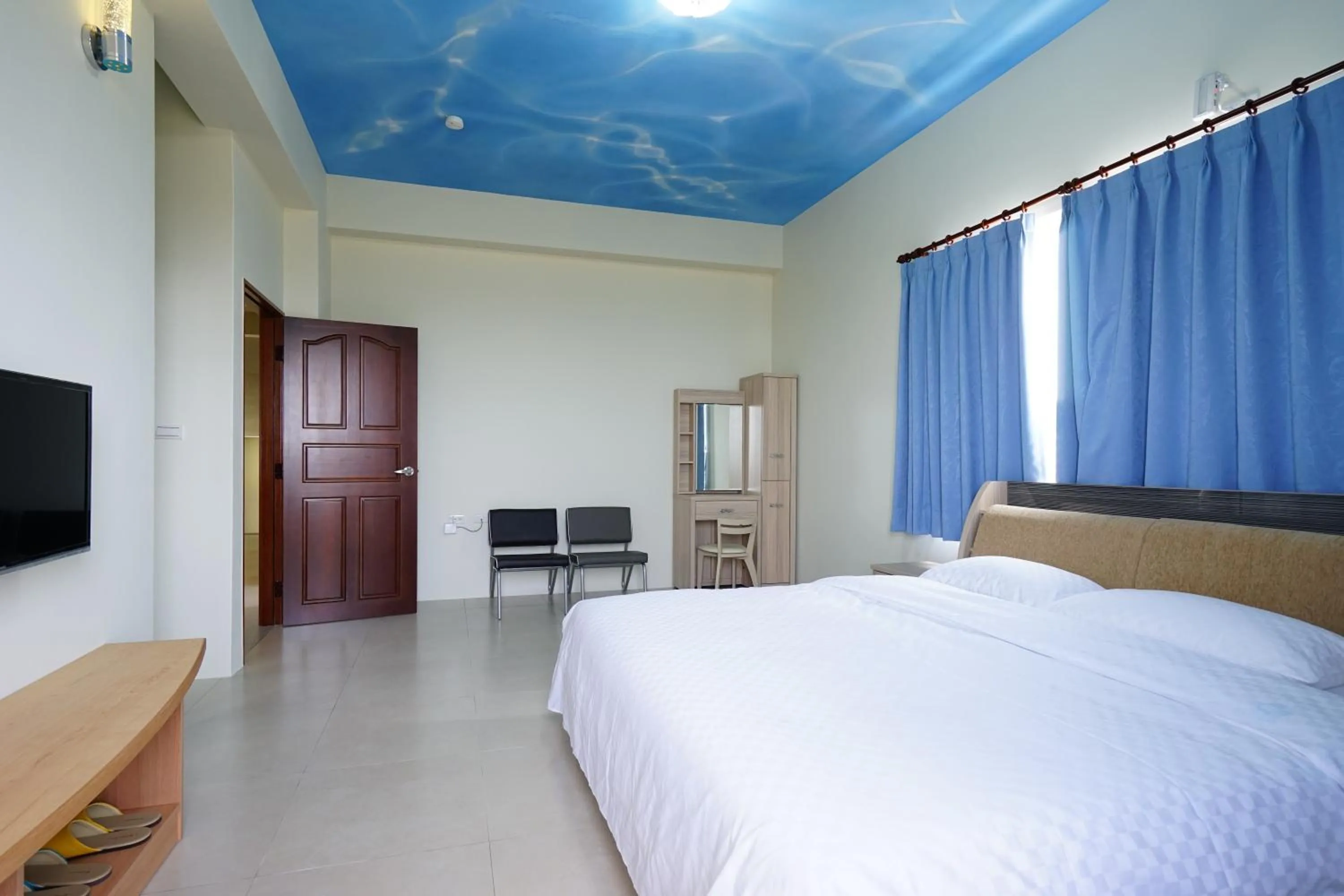 Bed in Penghu Sun House