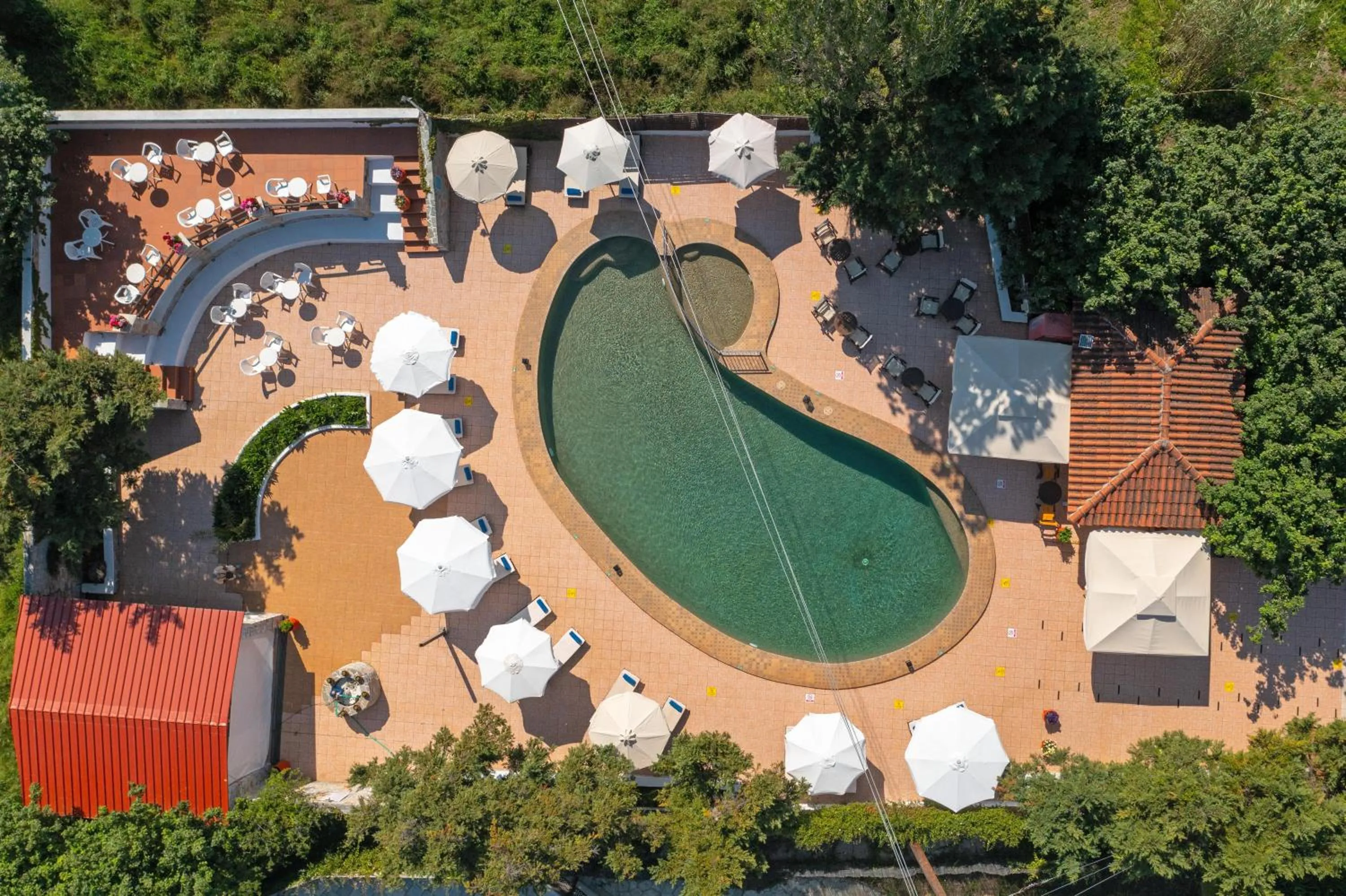 Bird's eye view in Arco Beach Hotel