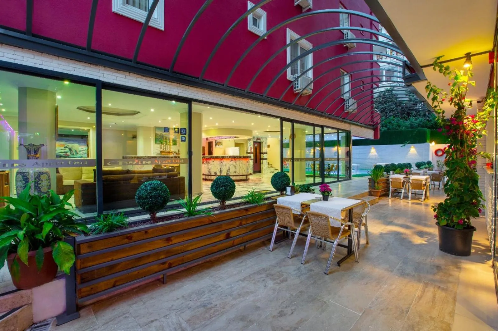 Garden in Twin Apart Hotel