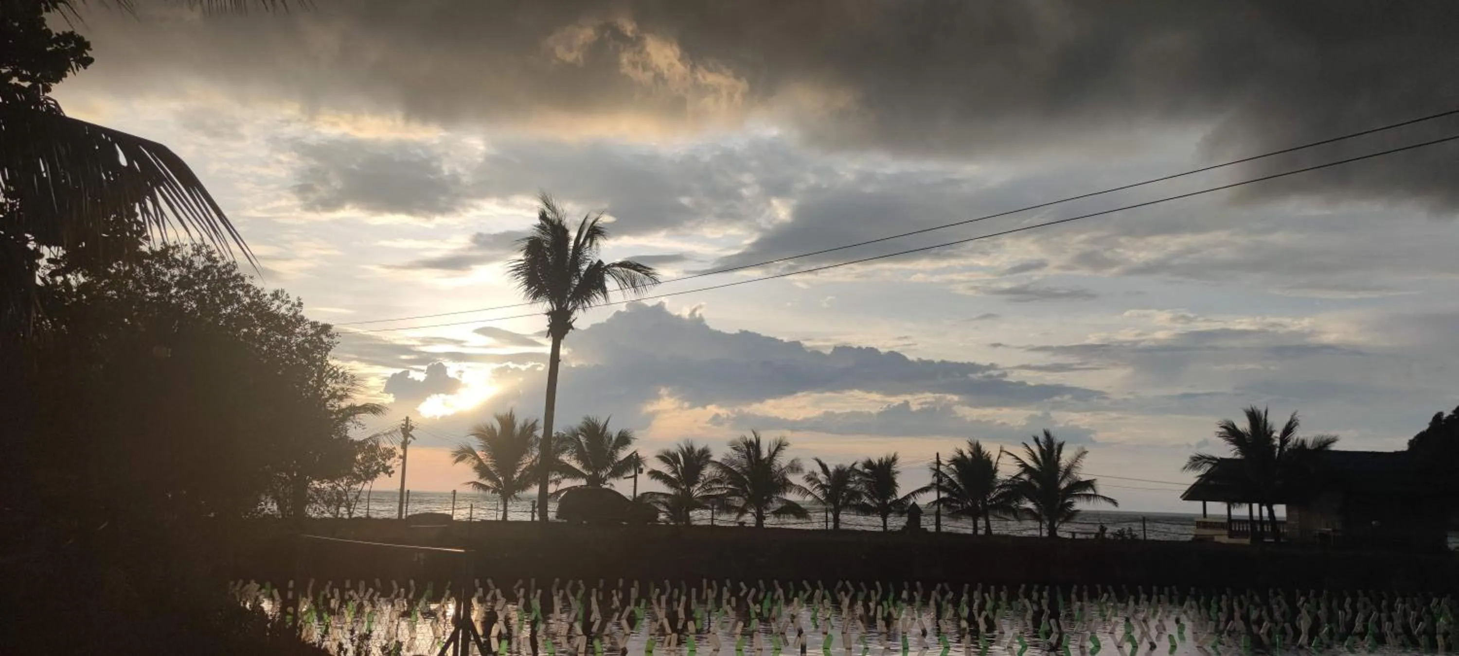 Sunset in Chattong resort