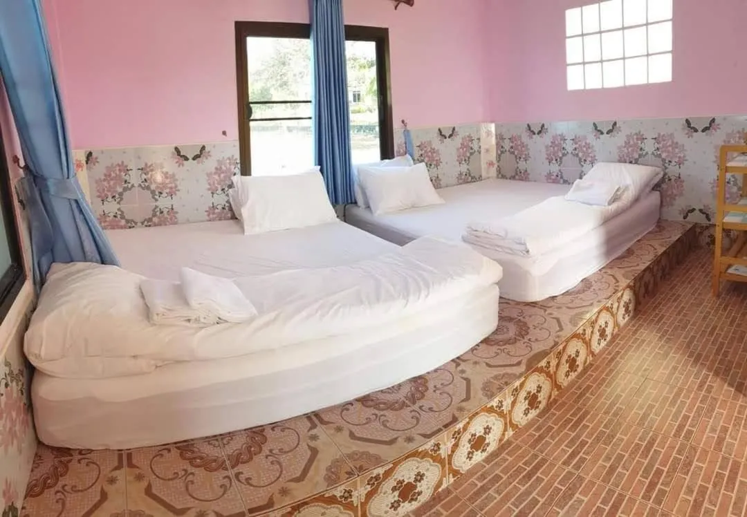 Bed in Chattong resort