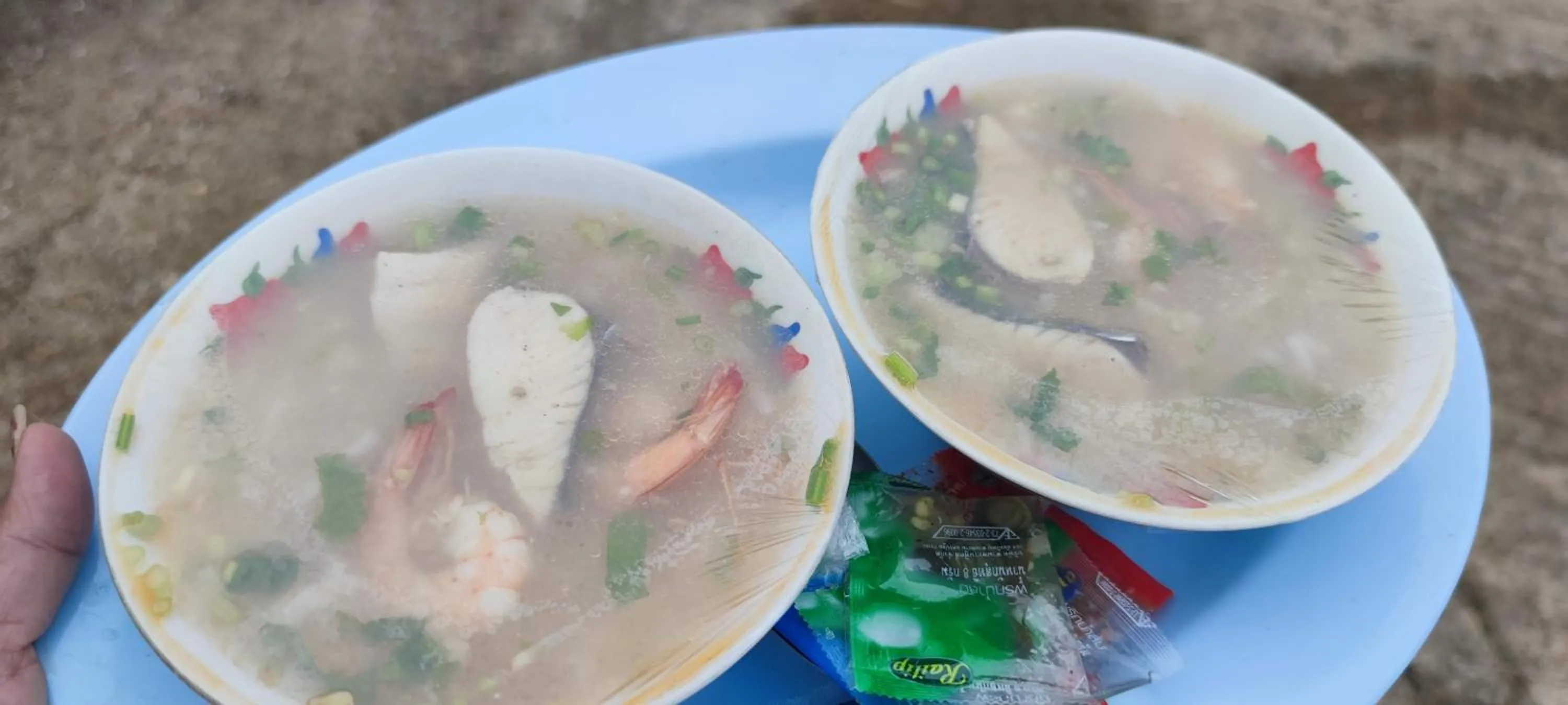 Breakfast in Chattong resort