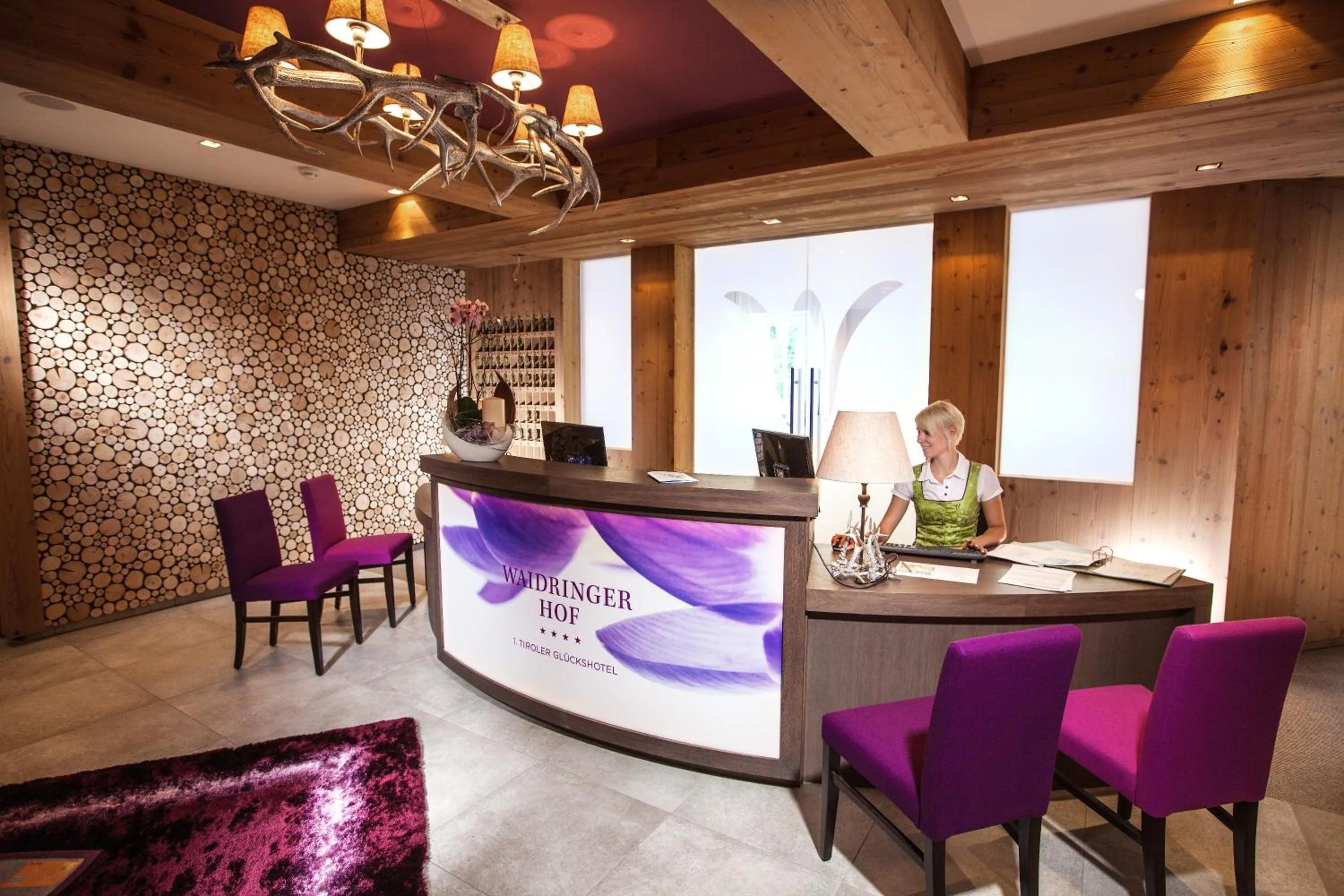 Lobby or reception in Waidringer Hof 4 Sterne Superior