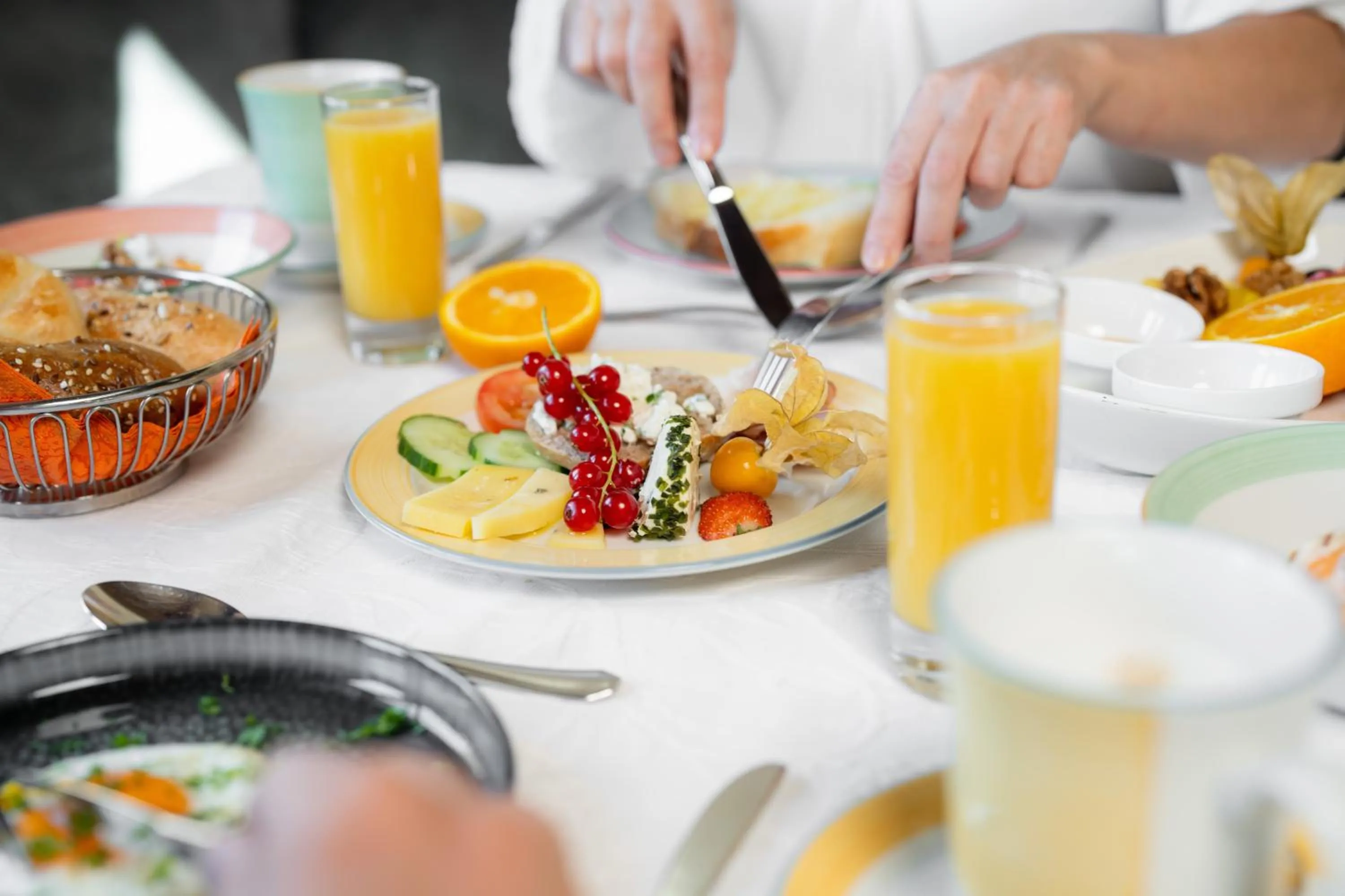 Breakfast in Waidringer Hof 4 Sterne Superior