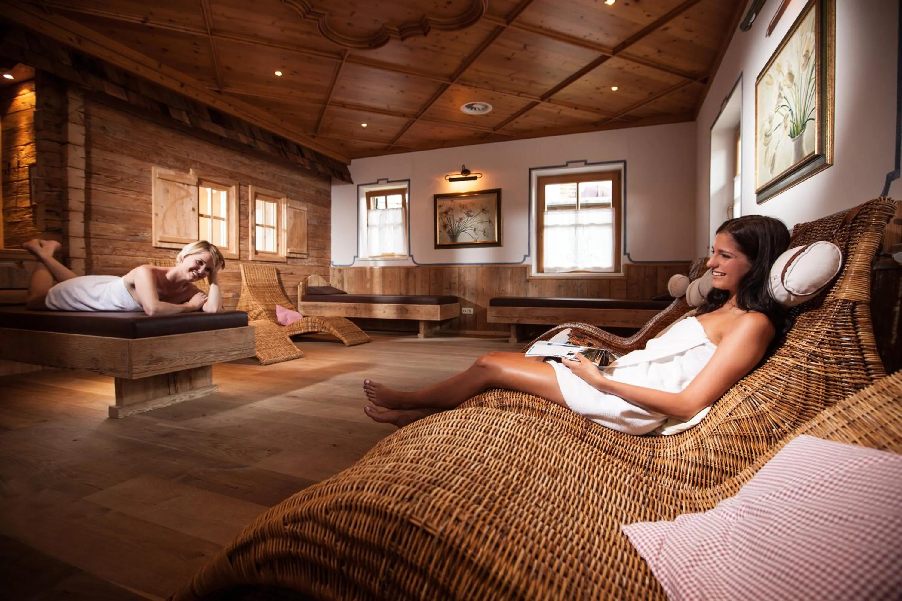 Spa and wellness centre/facilities in Waidringer Hof 4 Sterne Superior