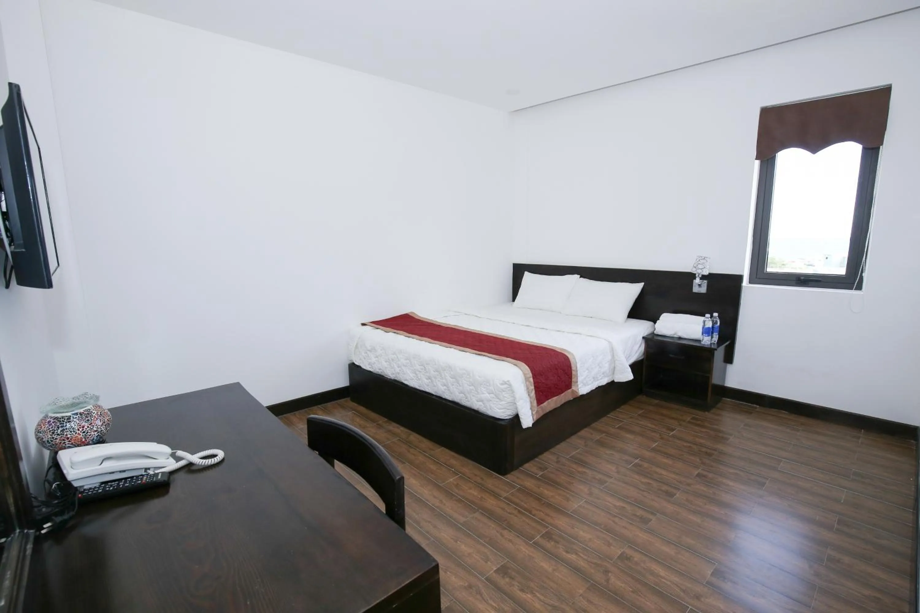 Bed in Thanh Vy Hotel