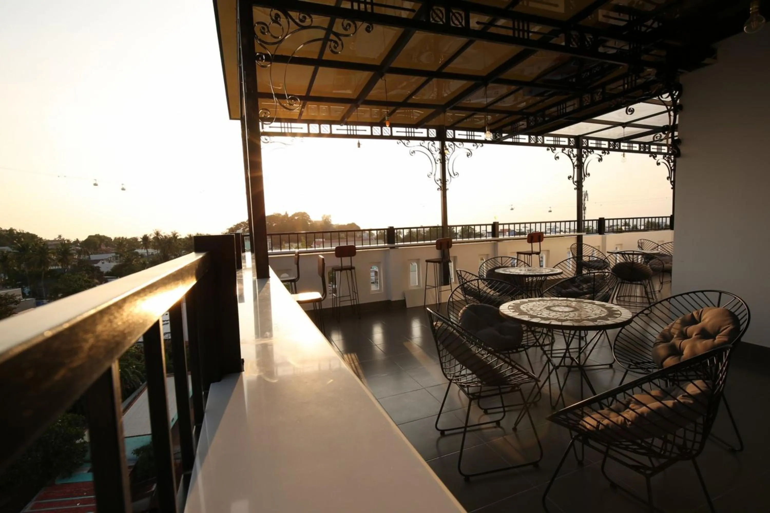 Balcony/Terrace in Thanh Vy Hotel