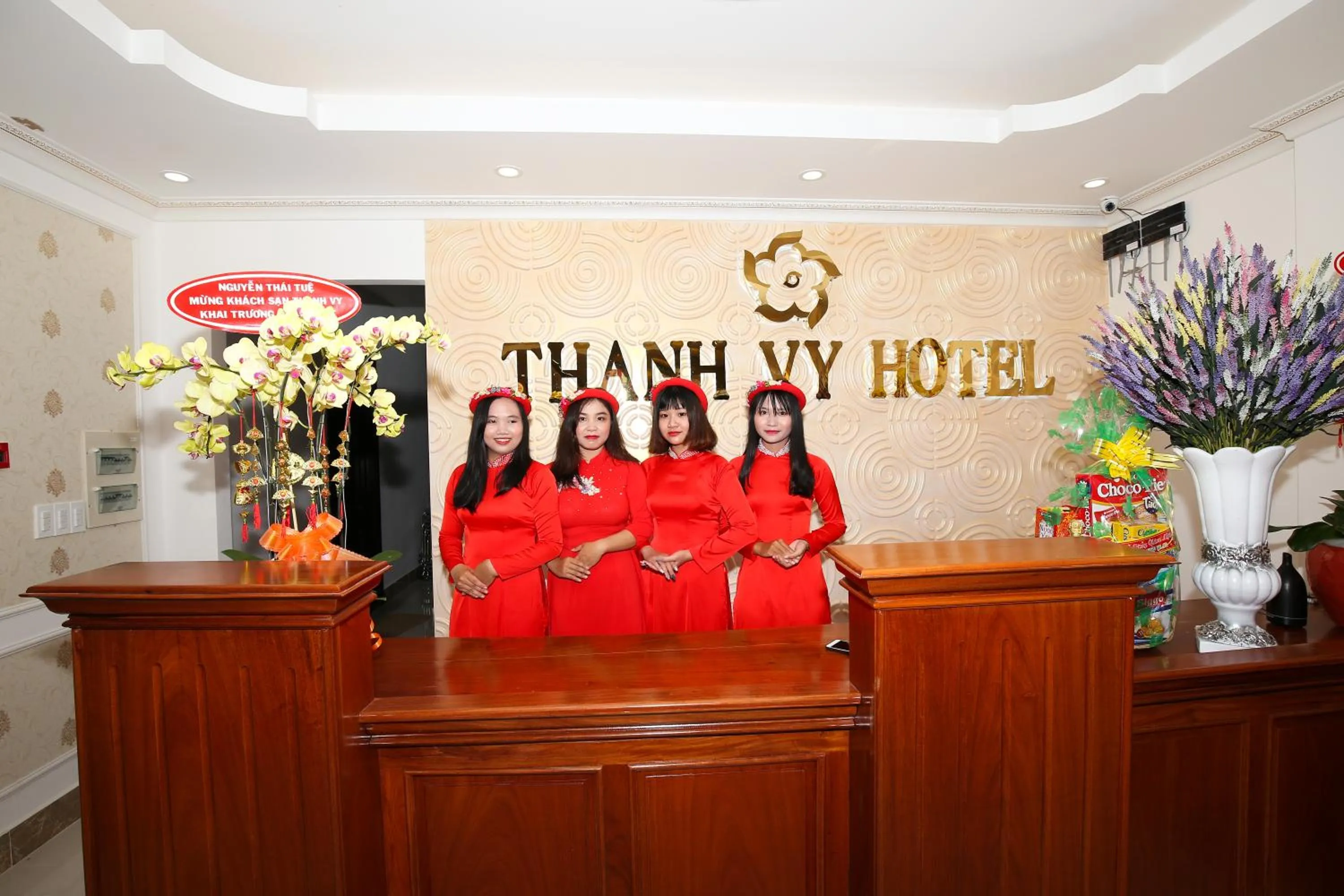 Lobby or reception in Thanh Vy Hotel