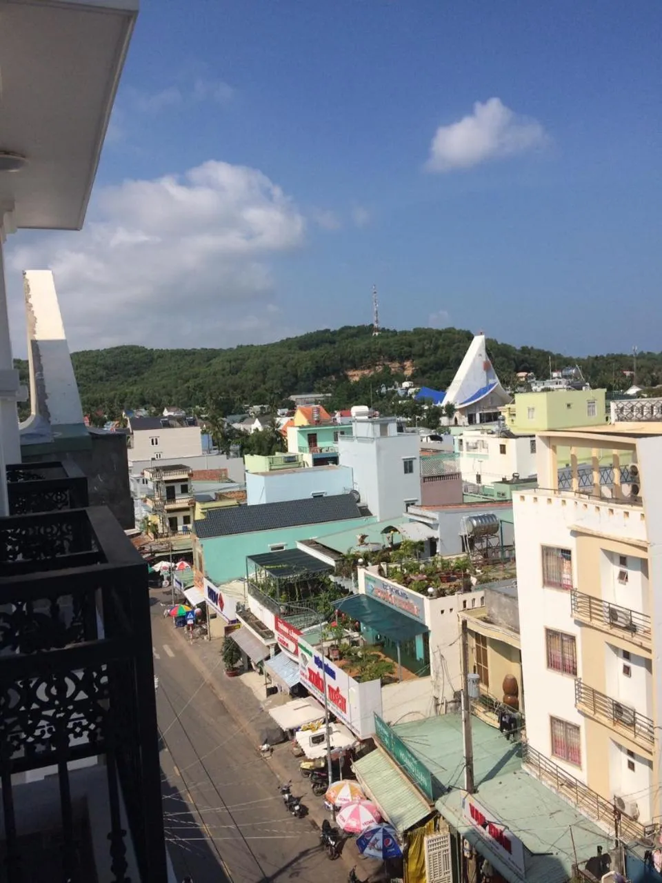 City view in Thanh Vy Hotel