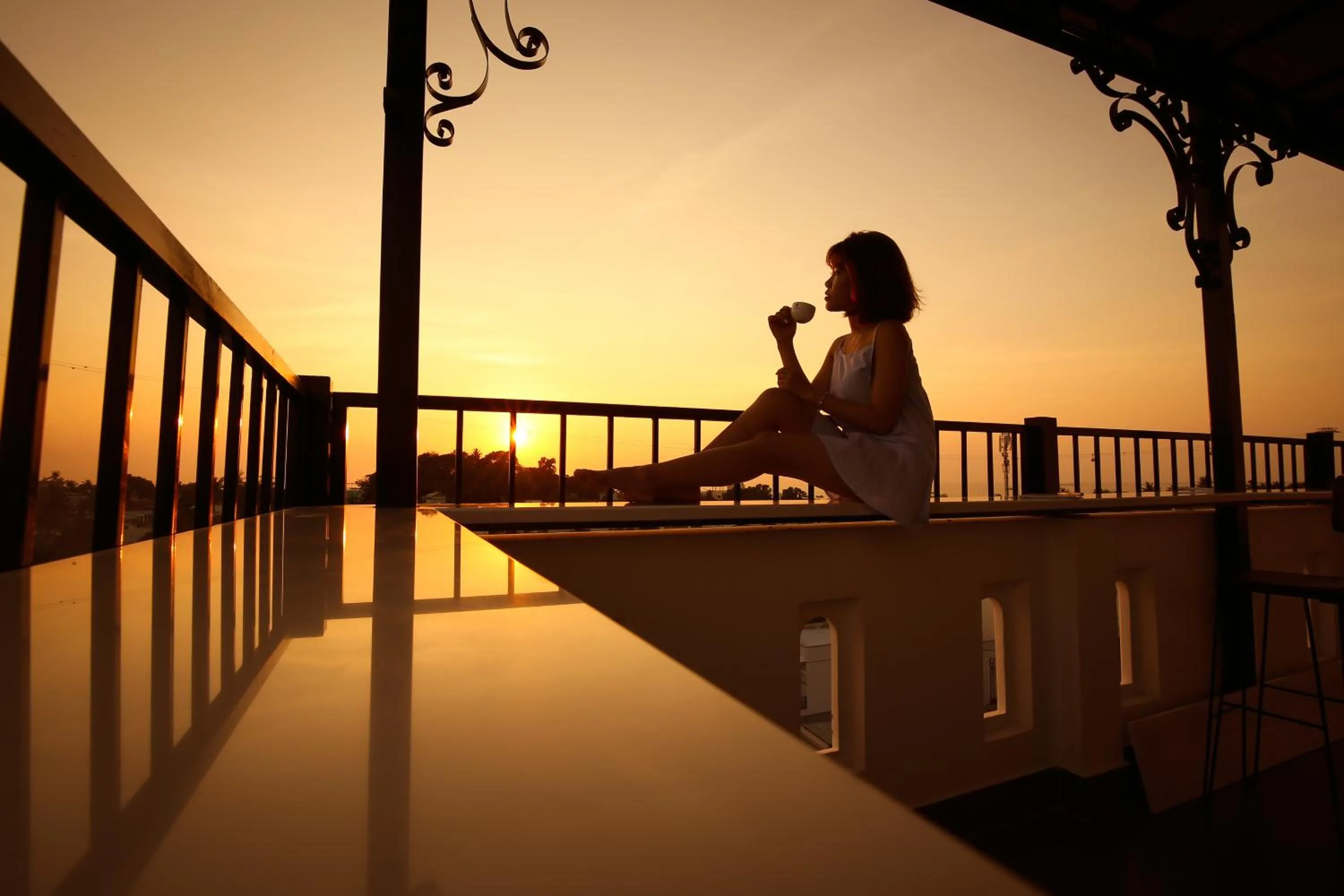 View (from property/room) in Thanh Vy Hotel