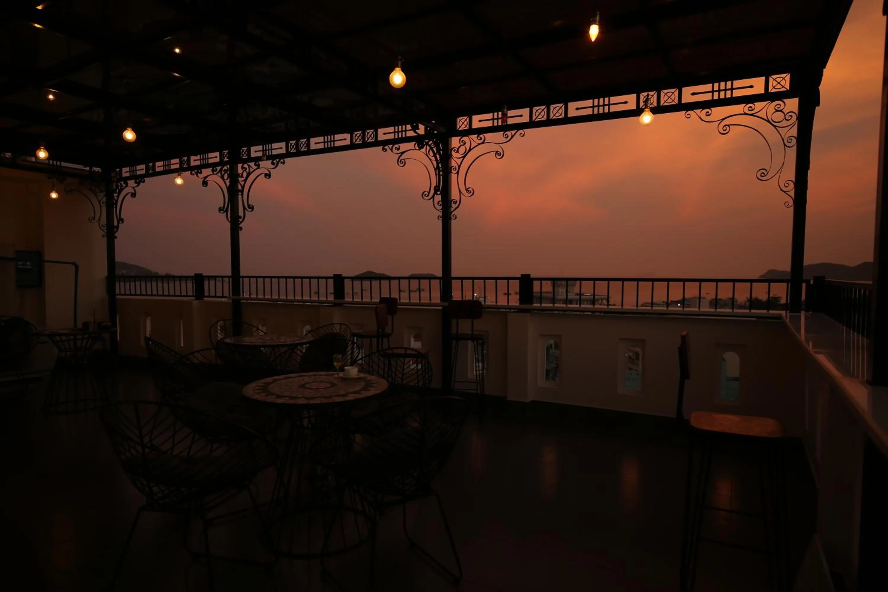 Balcony/Terrace in Thanh Vy Hotel