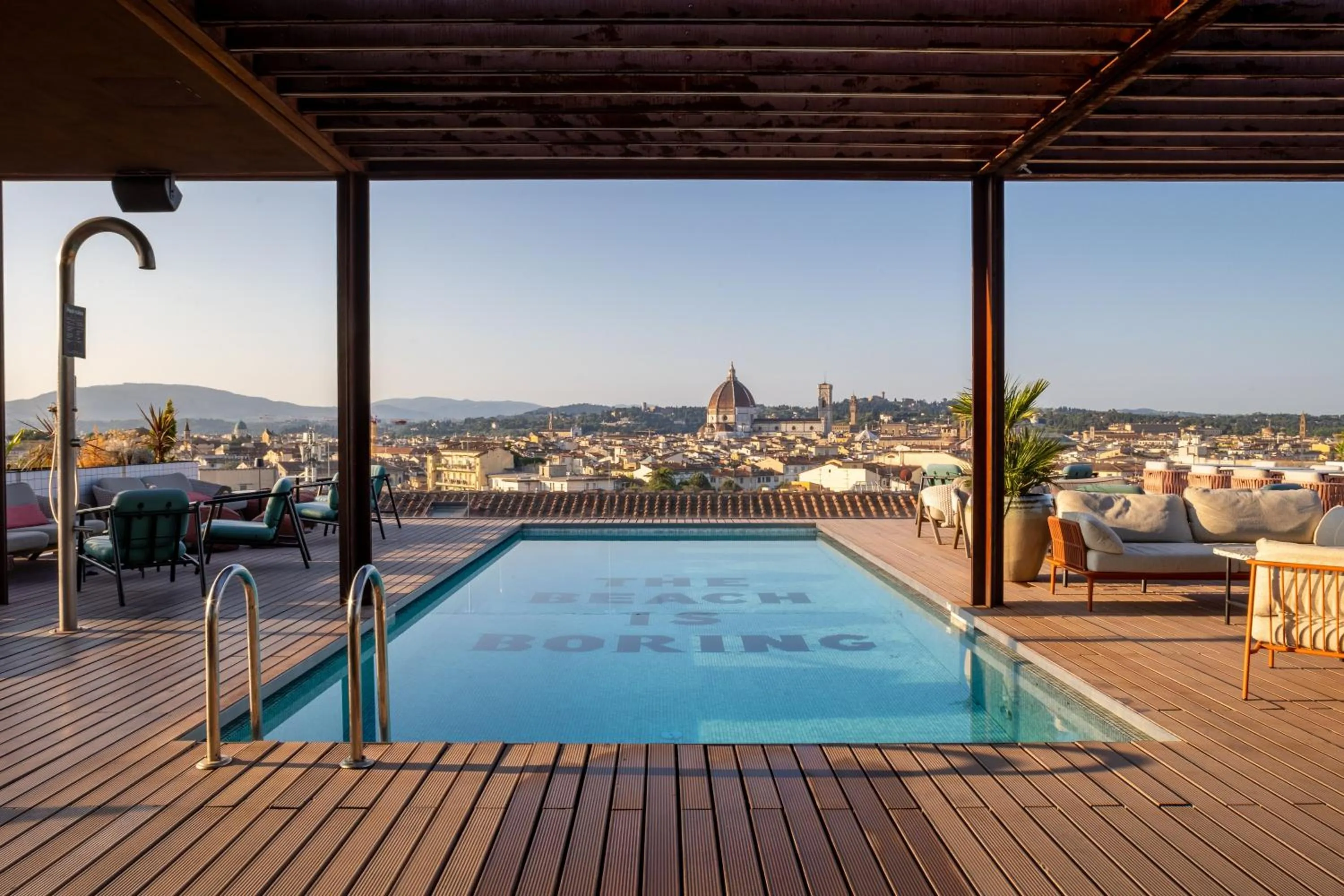 Swimming pool in The Social Hub Florence Lavagnini