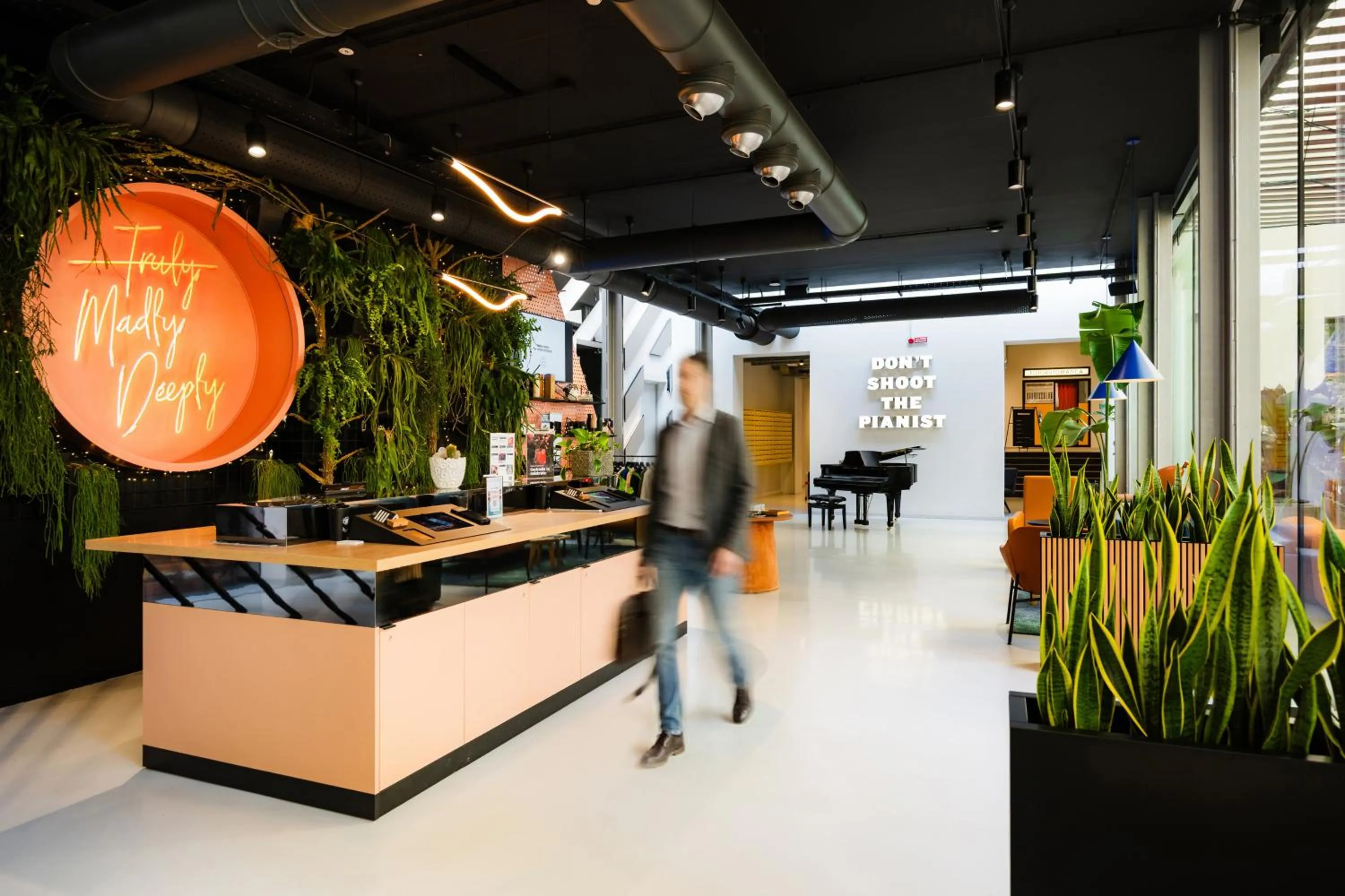 Lobby or reception in The Social Hub Florence Lavagnini