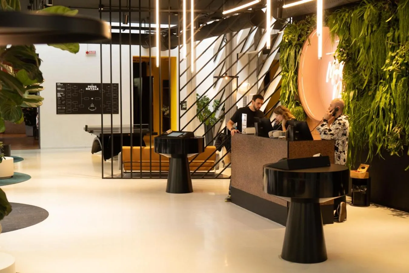 Lobby or reception in The Social Hub Florence Lavagnini