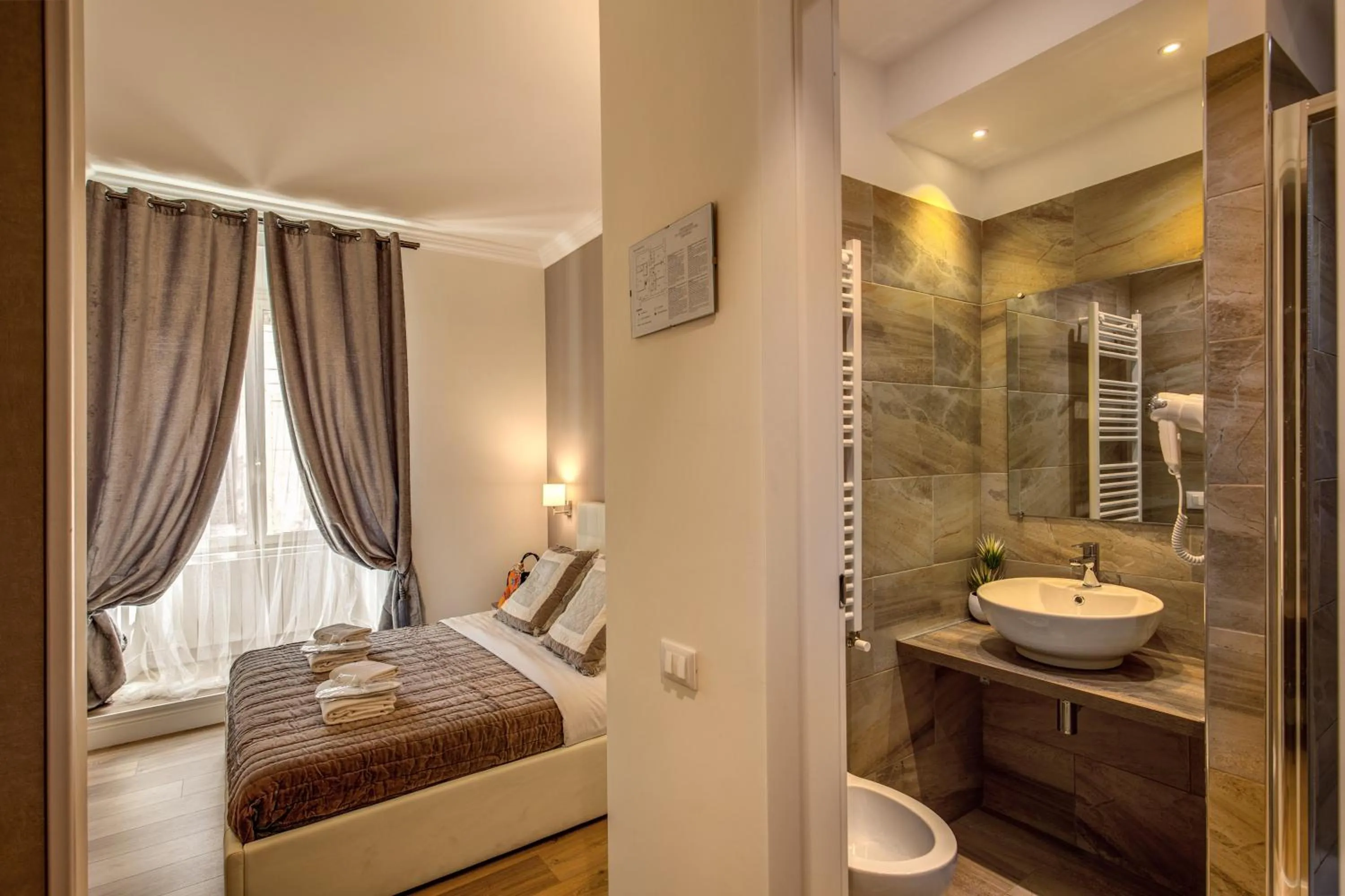 Bed in Chester Suites