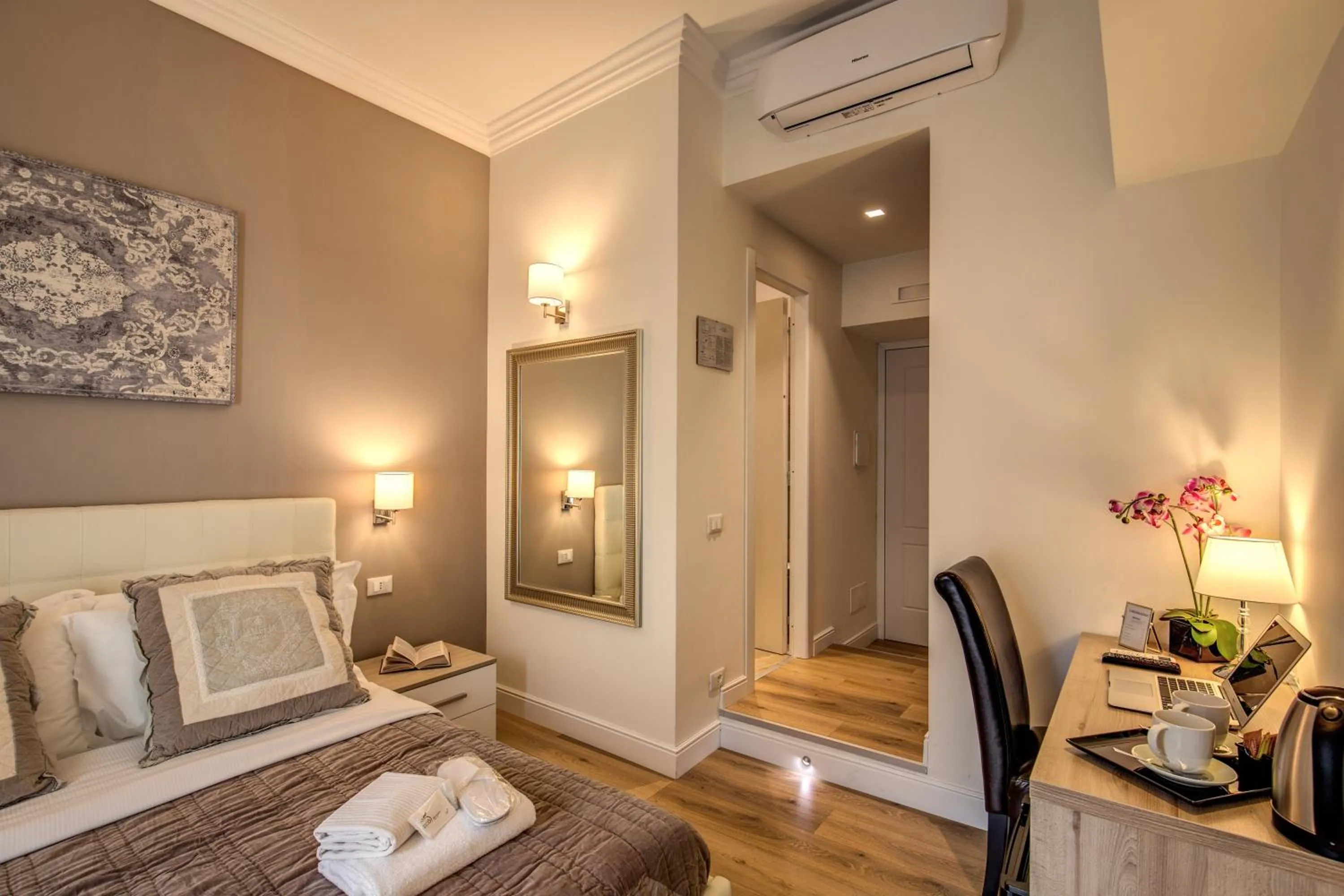 Bed in Chester Suites