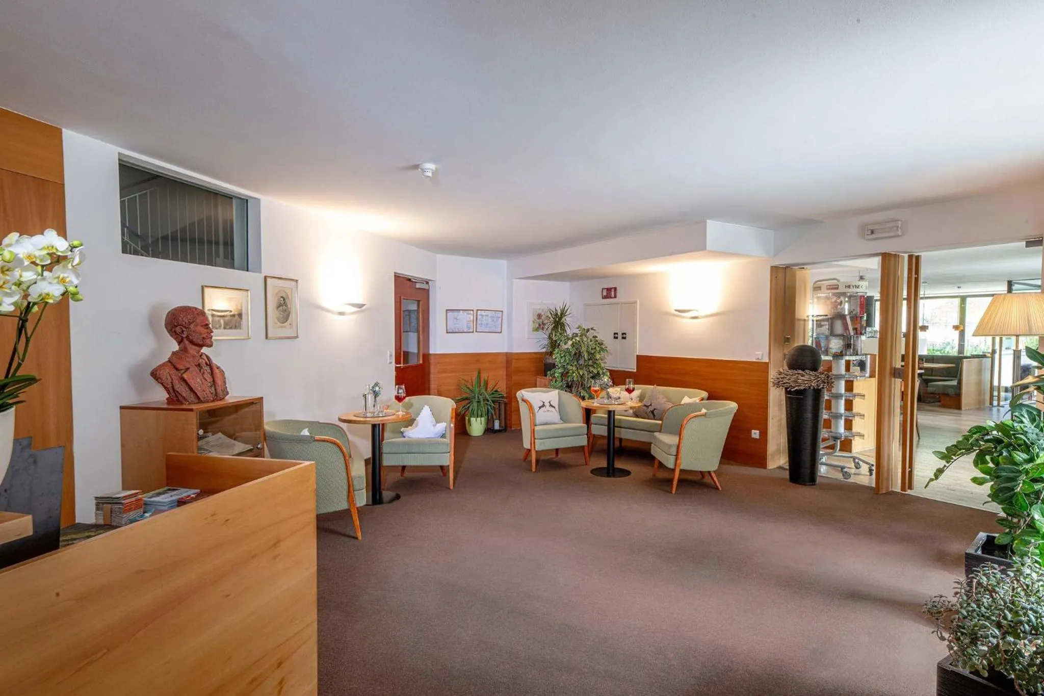 Lobby or reception in Hotel Julius Payer