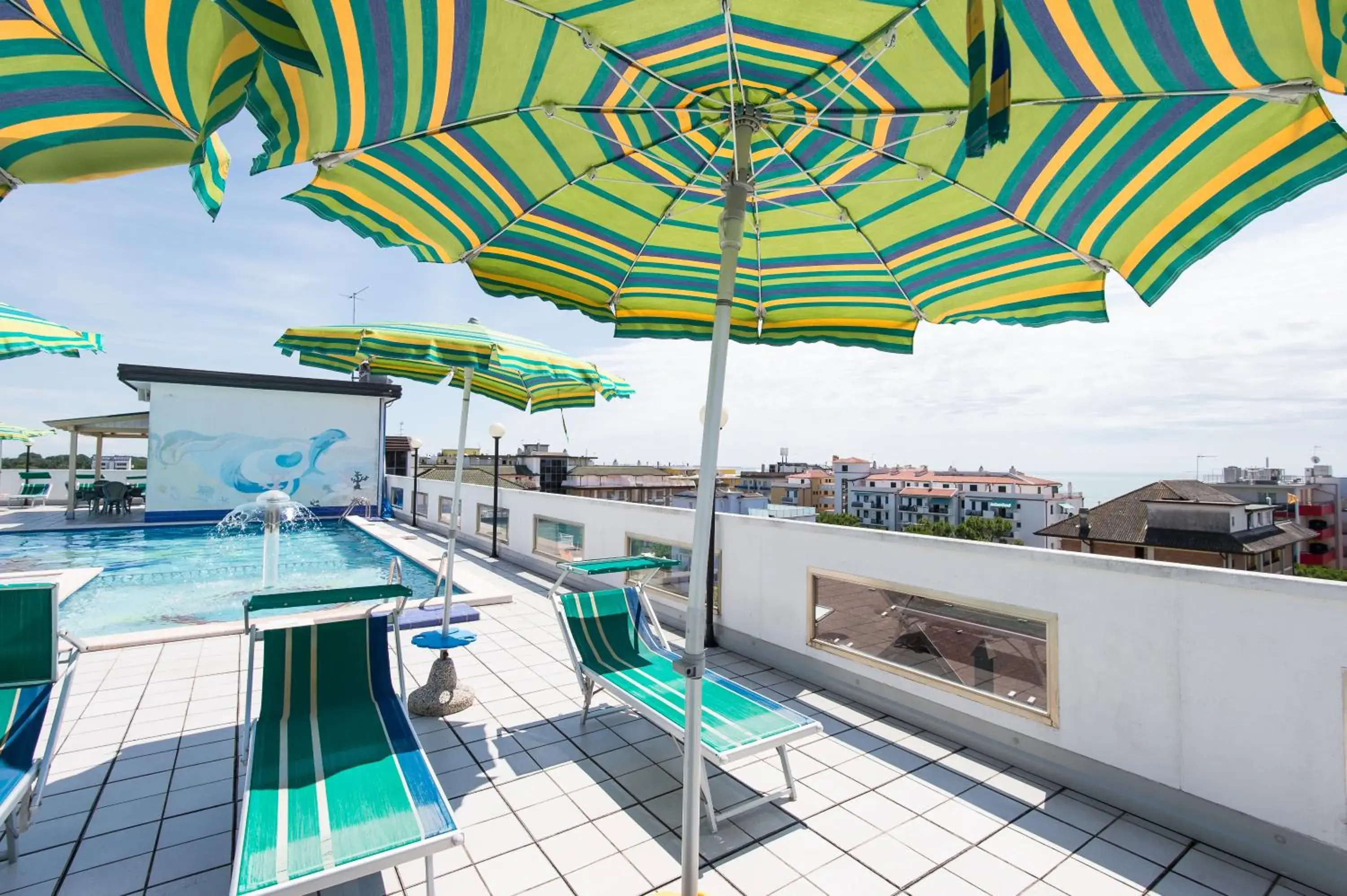 Swimming pool, Pool View in Hotel Christian