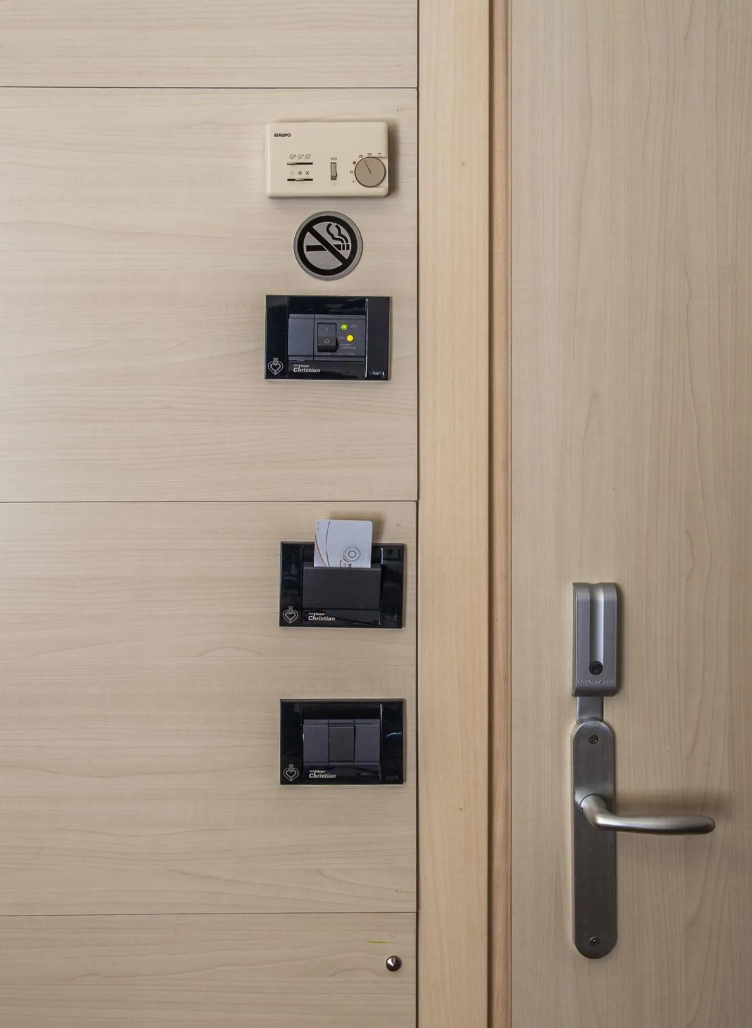 Decorative detail in Hotel Christian