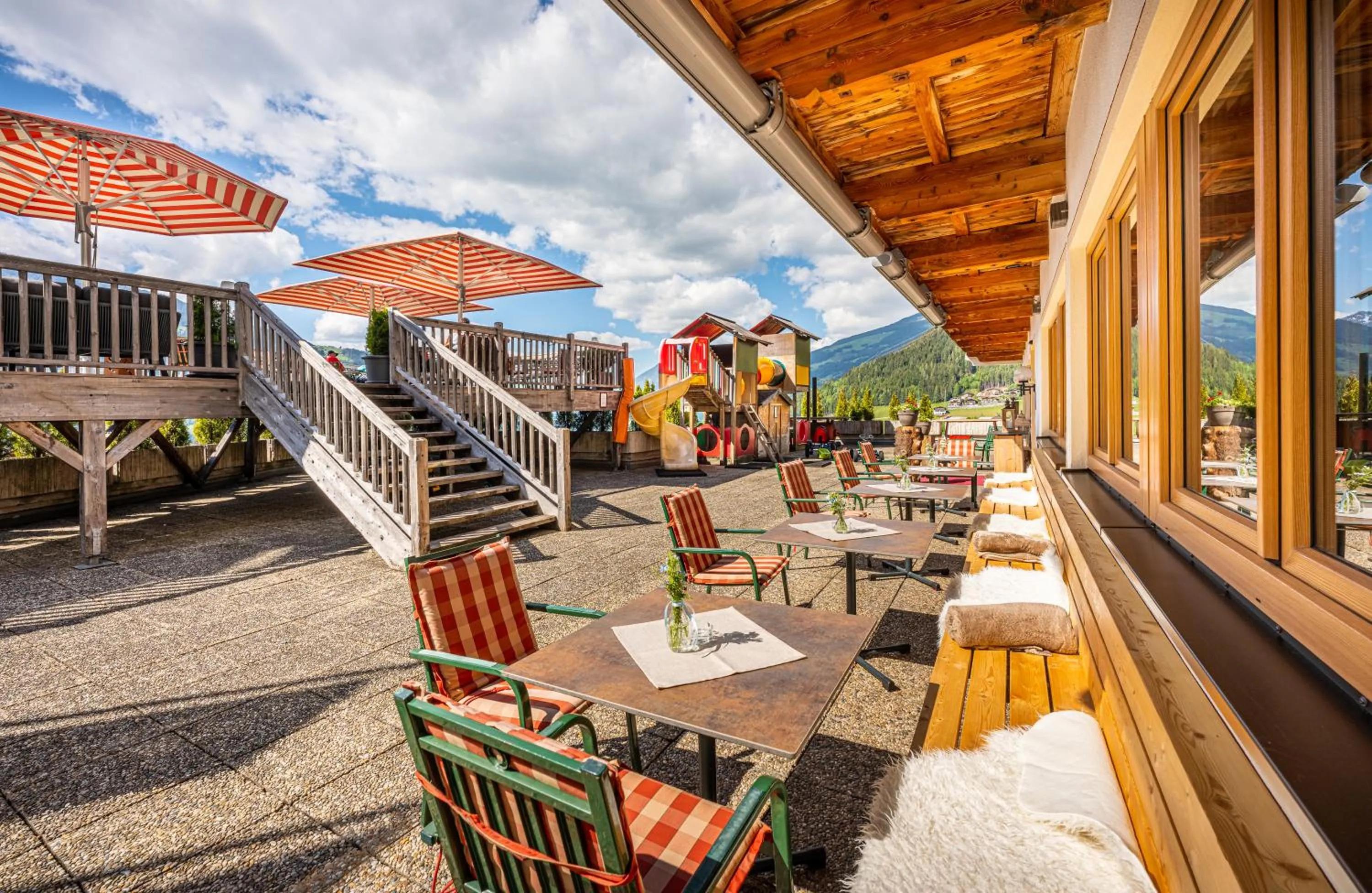 Children play ground in Alpen Wohlfühlhotel Dörflwirt