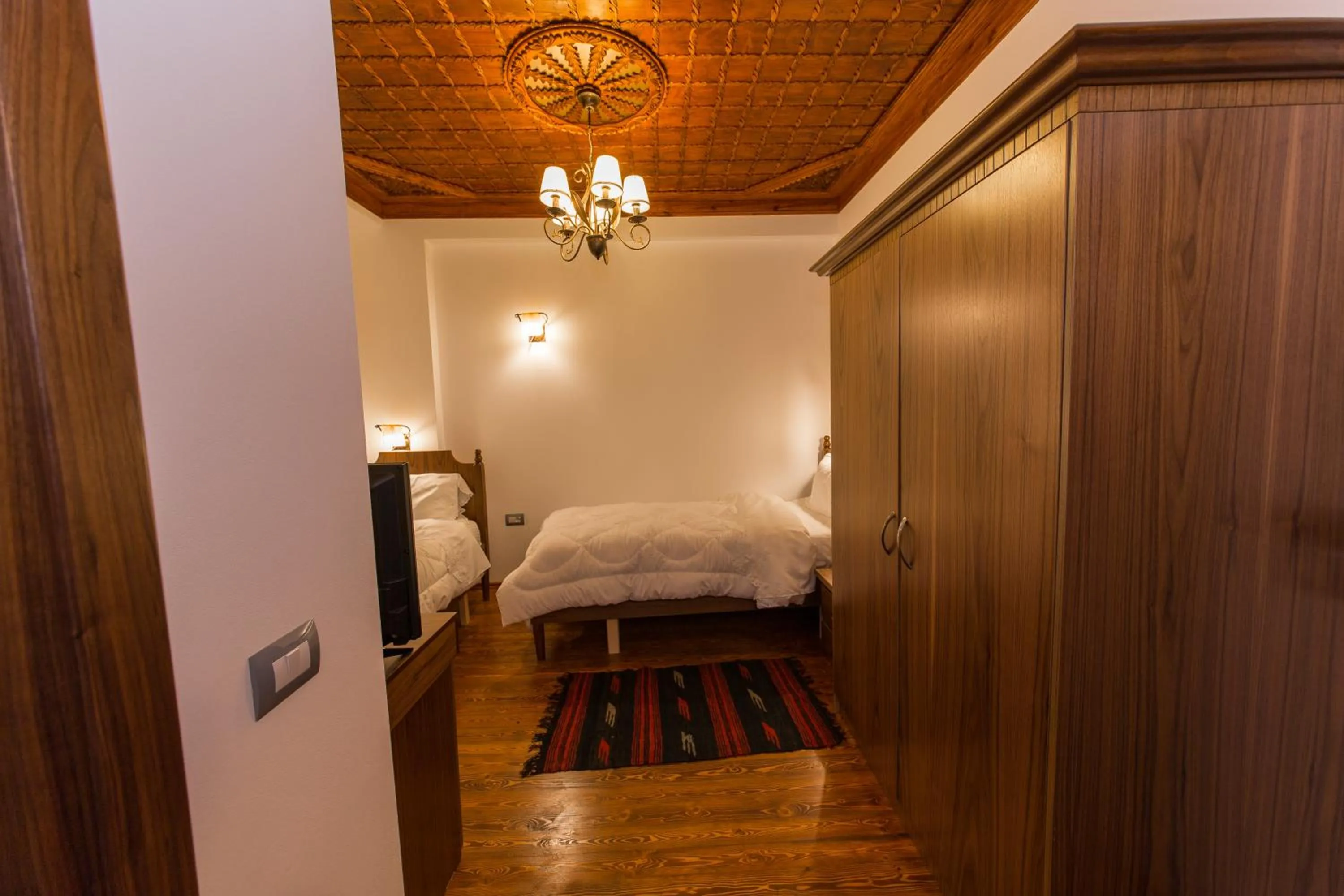 Bedroom, Bed in Hotel Onufri