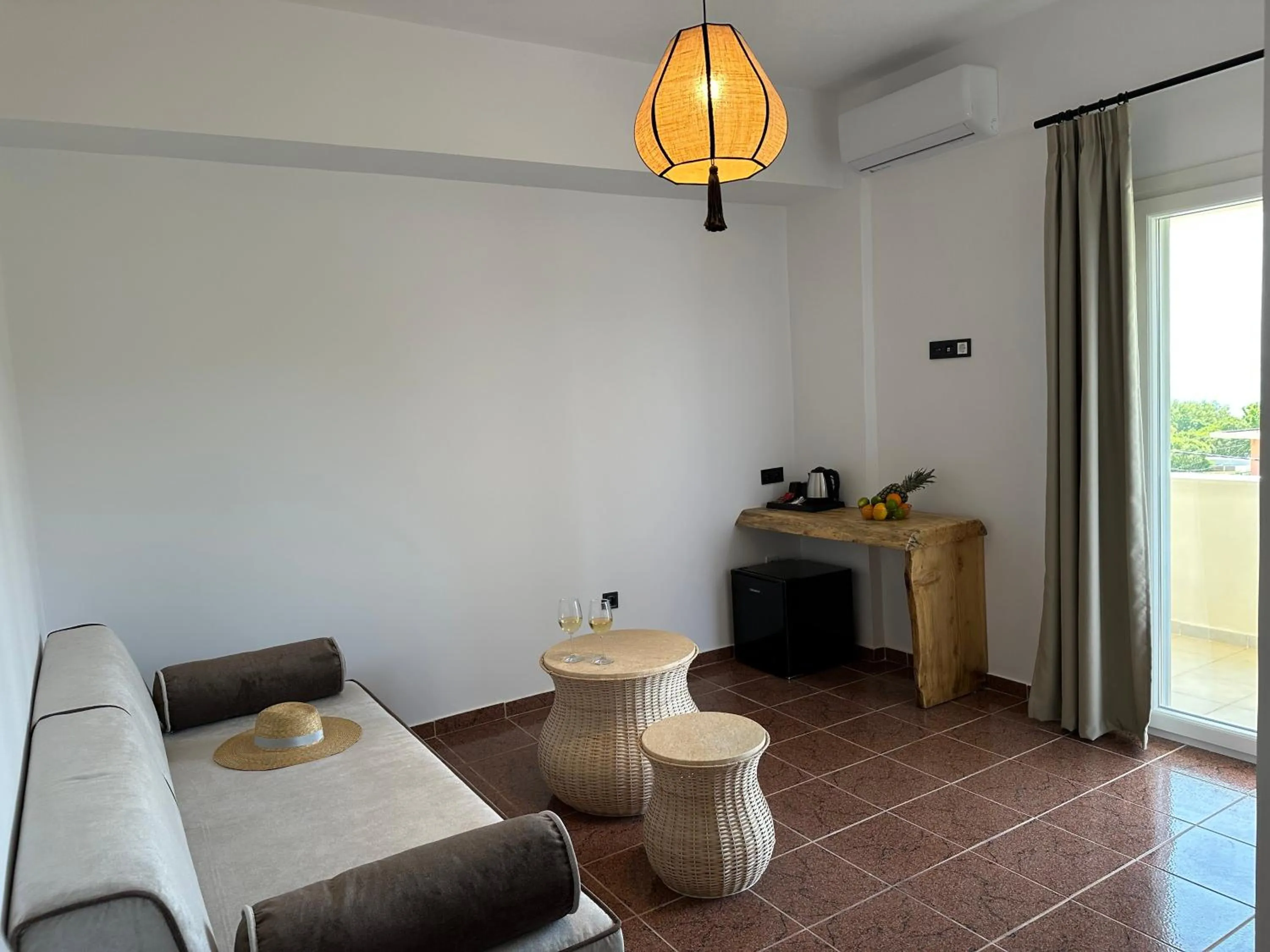 Seating area in Armeno Resort