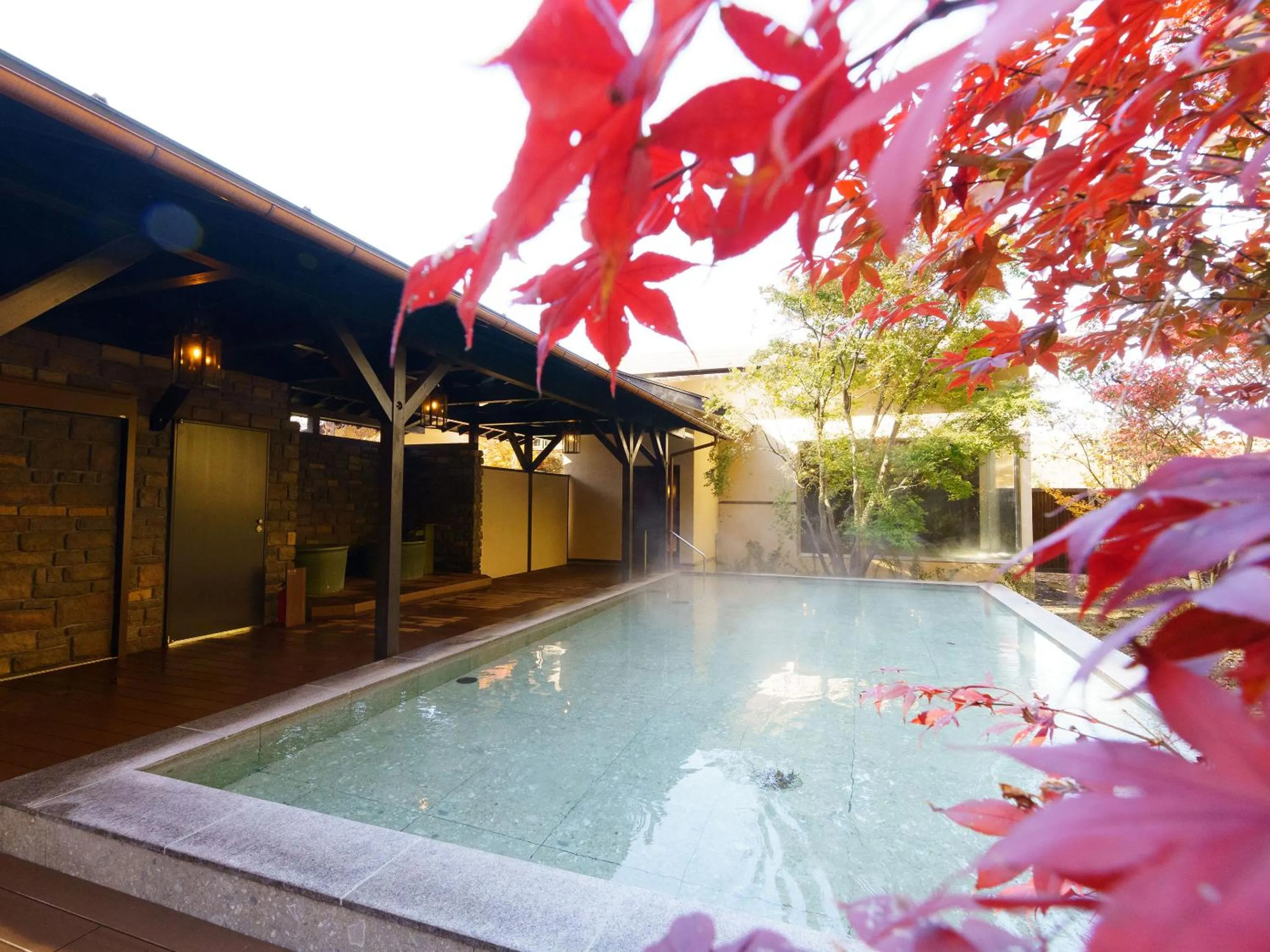Hot Spring Bath in Le Grand Karuizawa Hotel and Resort
