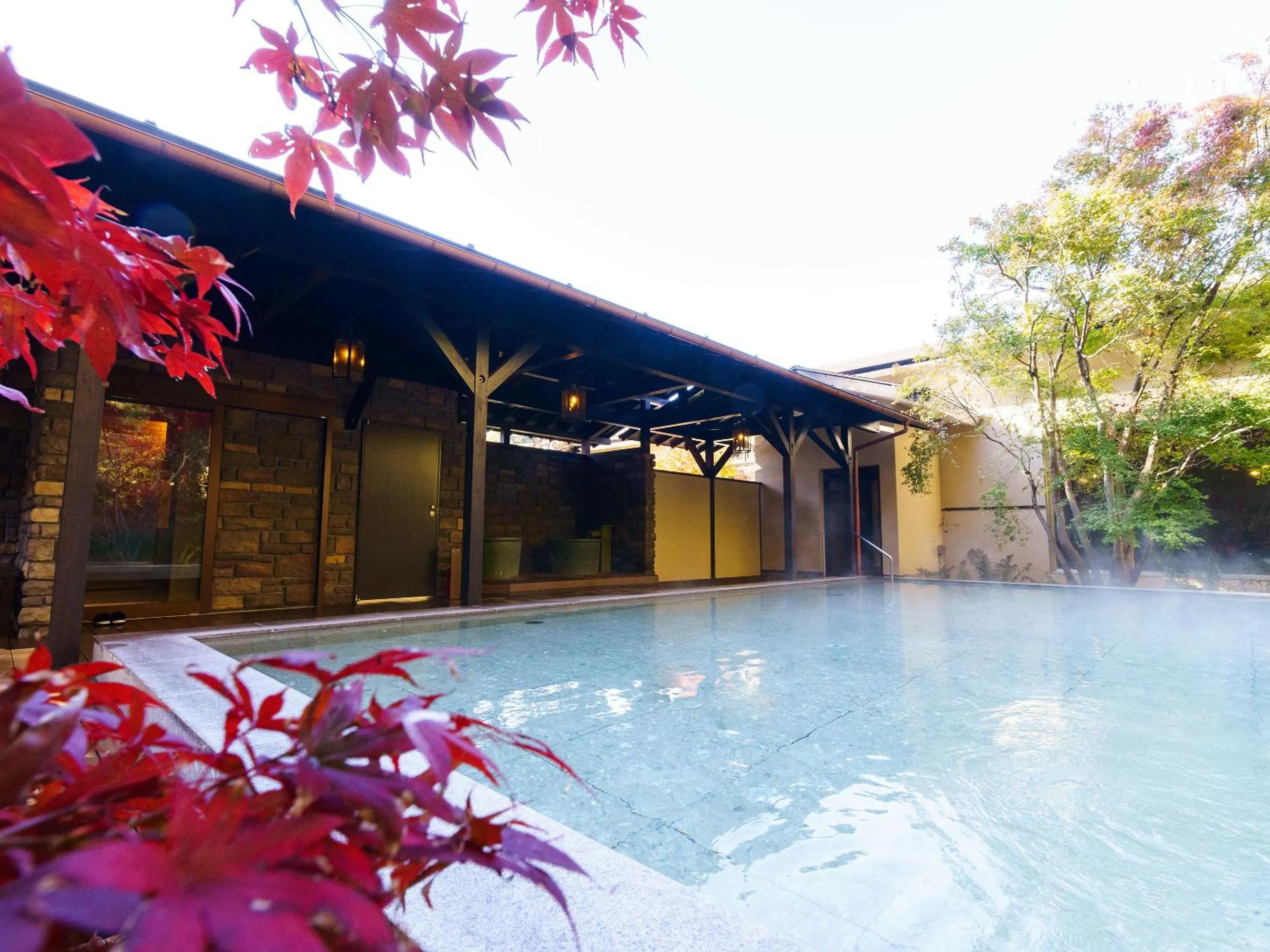 Hot Spring Bath in Le Grand Karuizawa Hotel and Resort