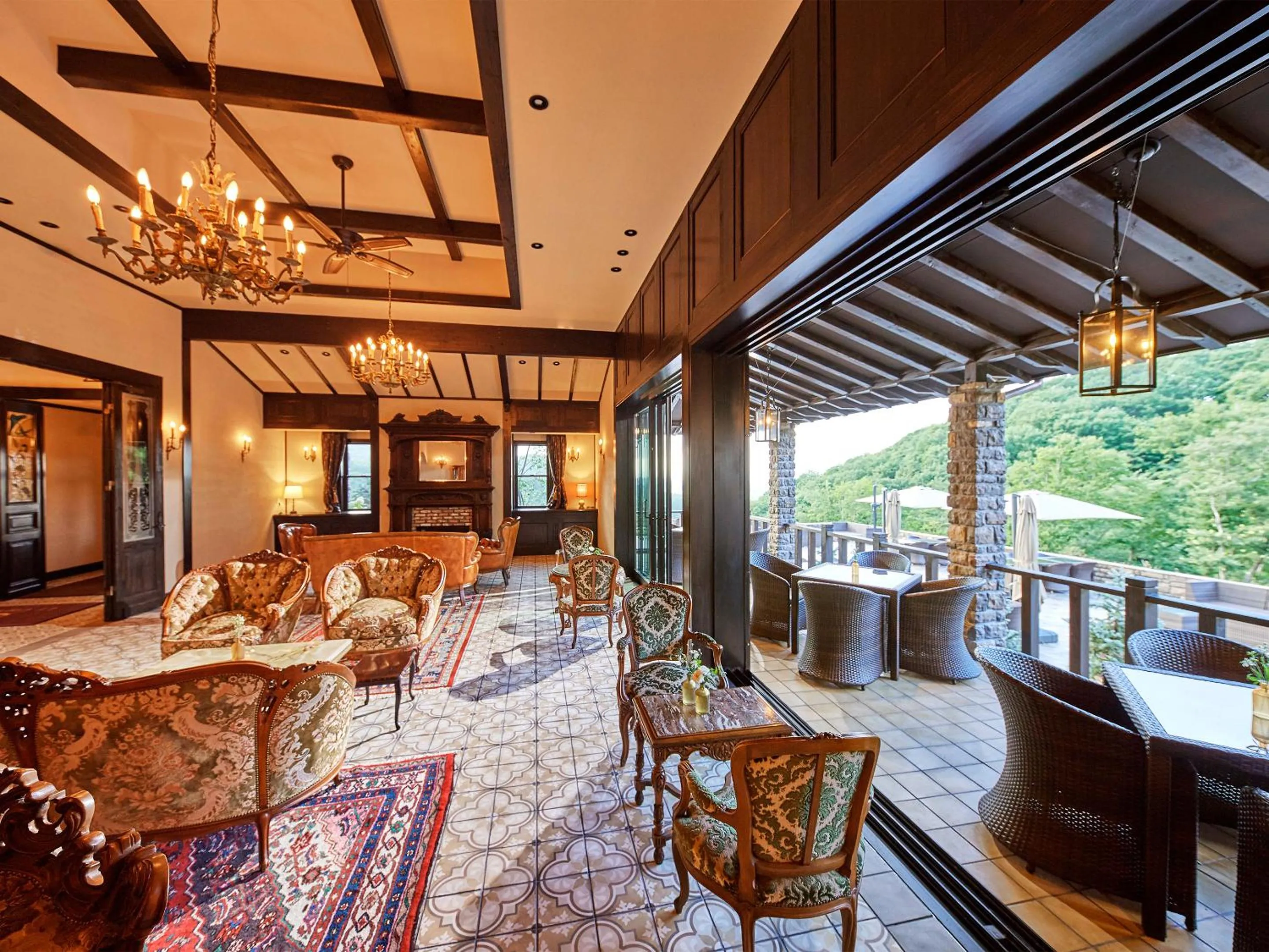 Lobby or reception in Le Grand Karuizawa Hotel and Resort