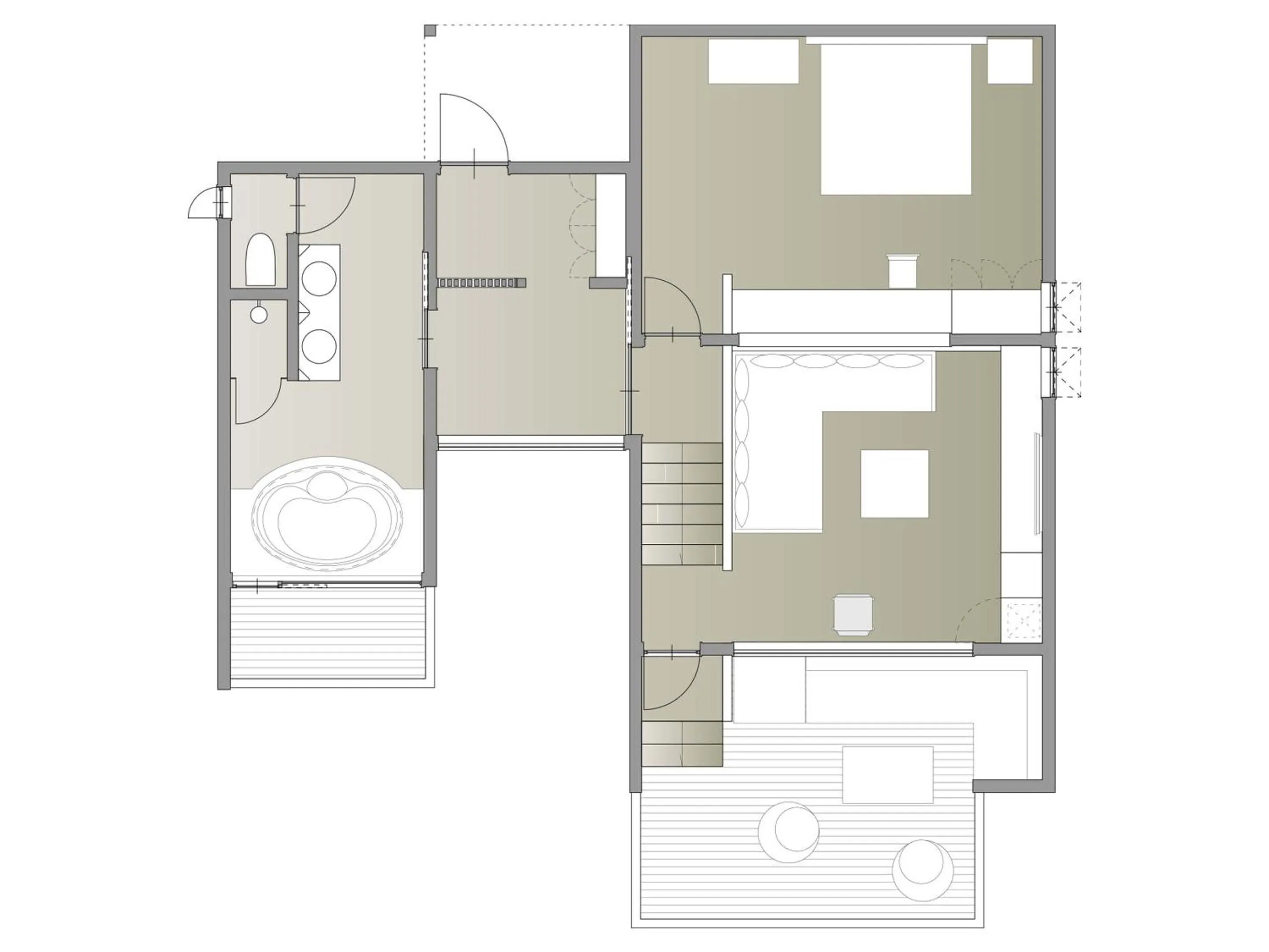 Floor plan in Le Grand Karuizawa Hotel and Resort