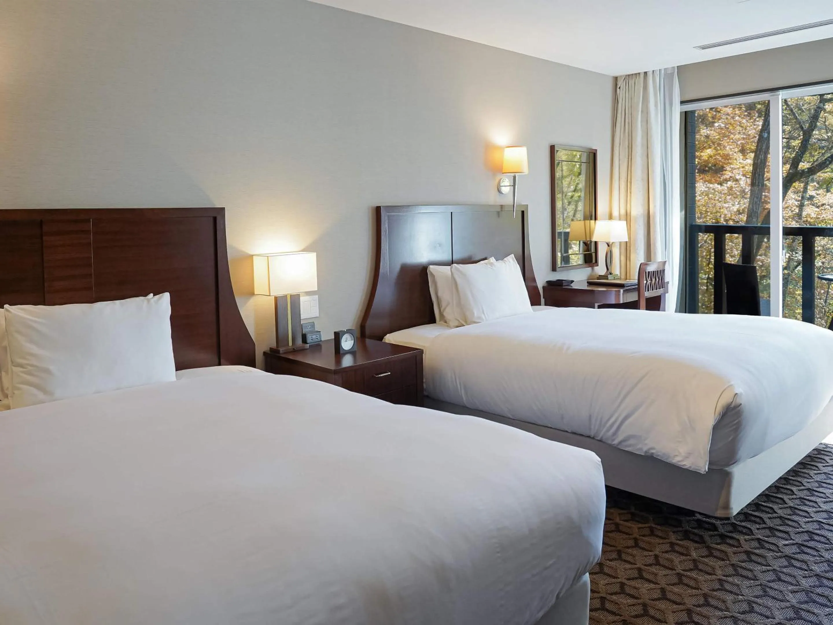 Bed in Le Grand Karuizawa Hotel and Resort