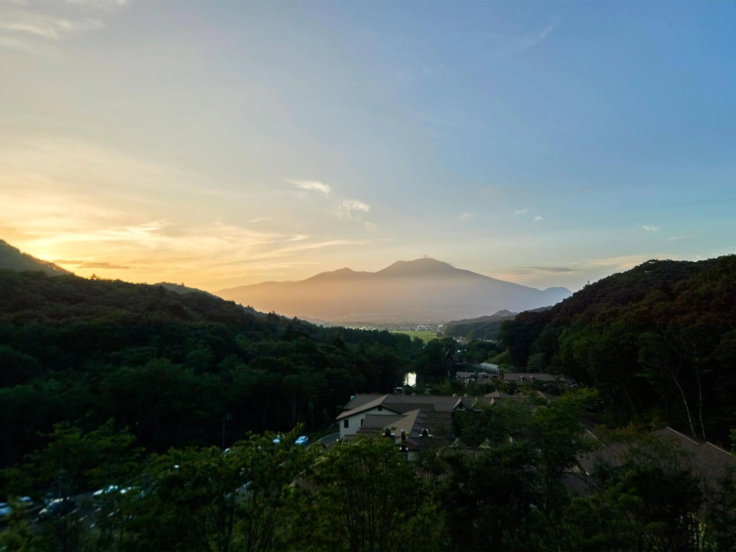 Mountain view in Le Grand Karuizawa Hotel and Resort