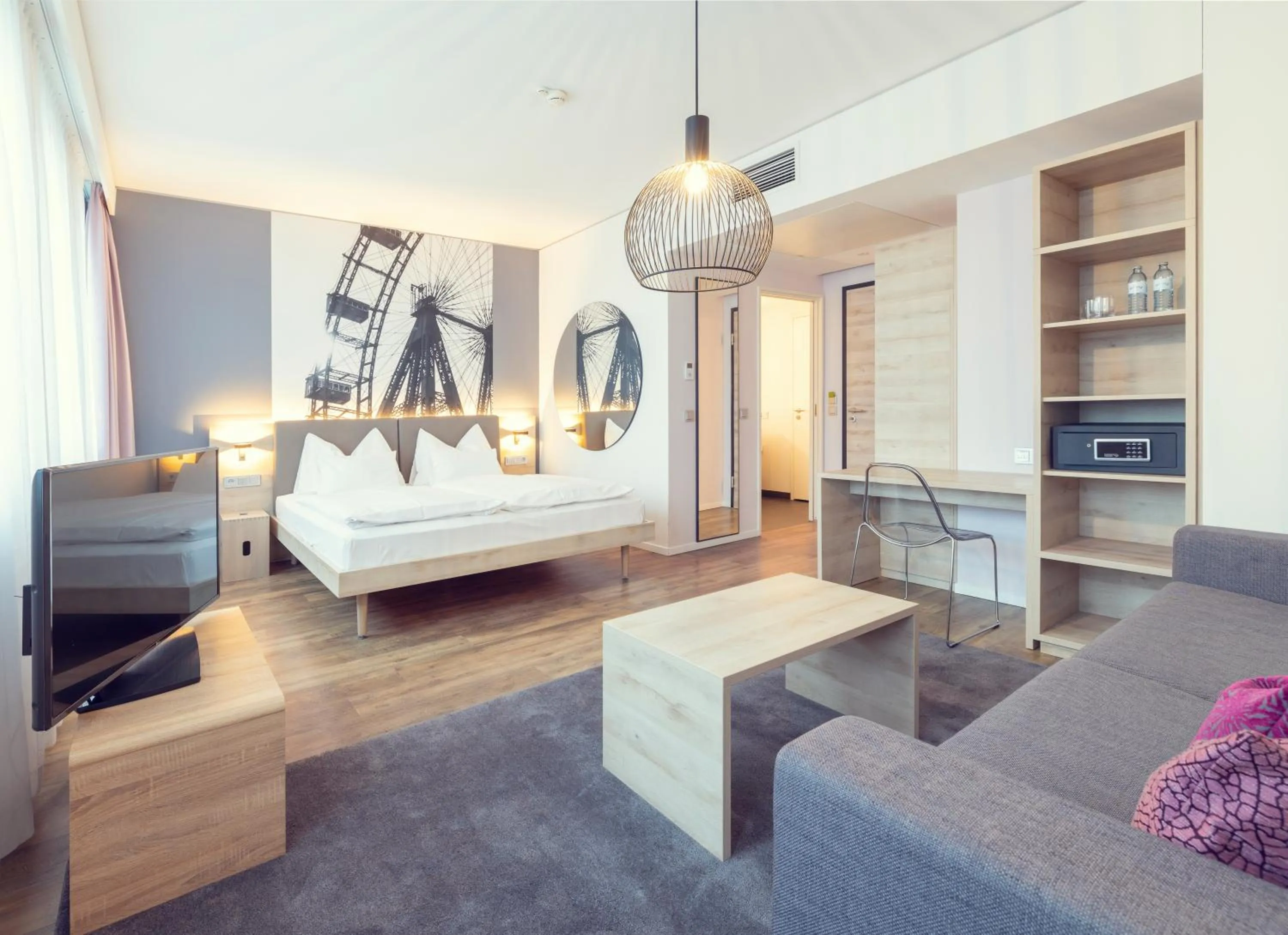 Bed in roomz hotel & conference center vienna prater