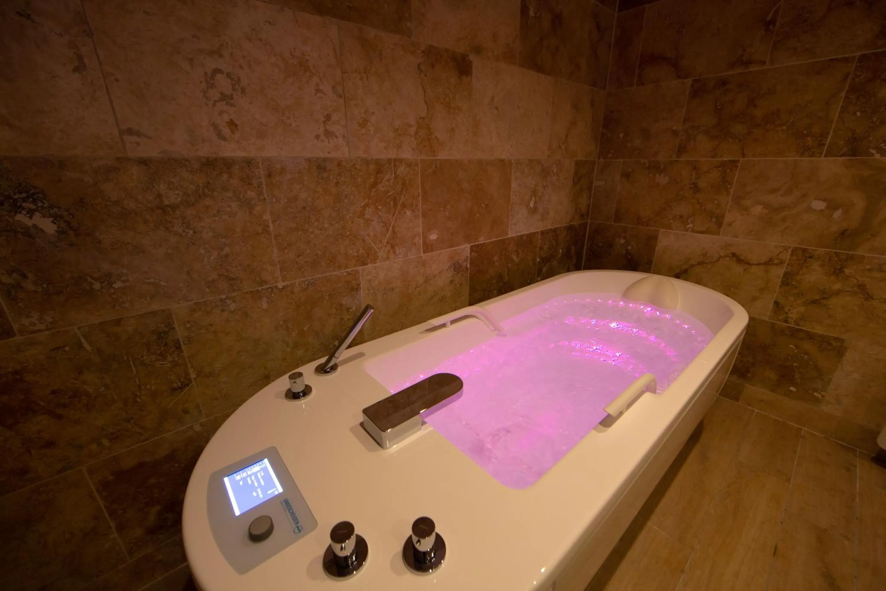 Hot Tub in Logis Hotel Restaurant SPA Les Oliviers