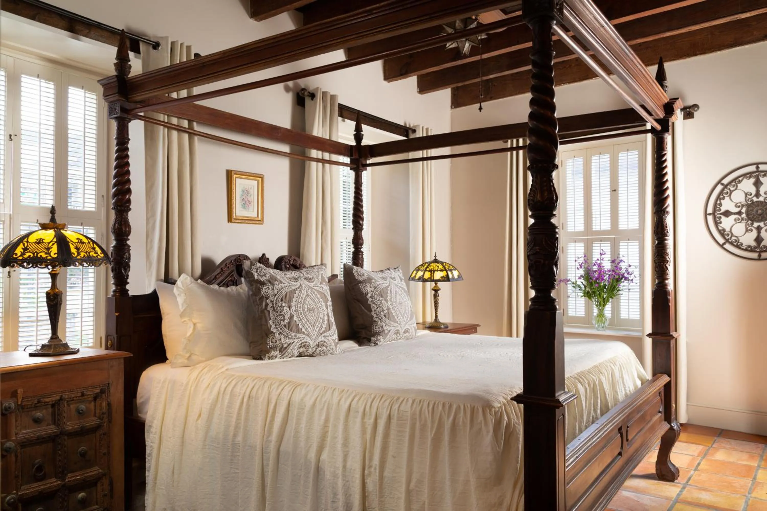 Bed in Bayfront Marin House