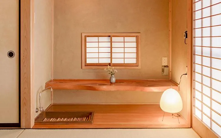 Bed in ZEN&BED Bogetsu-An