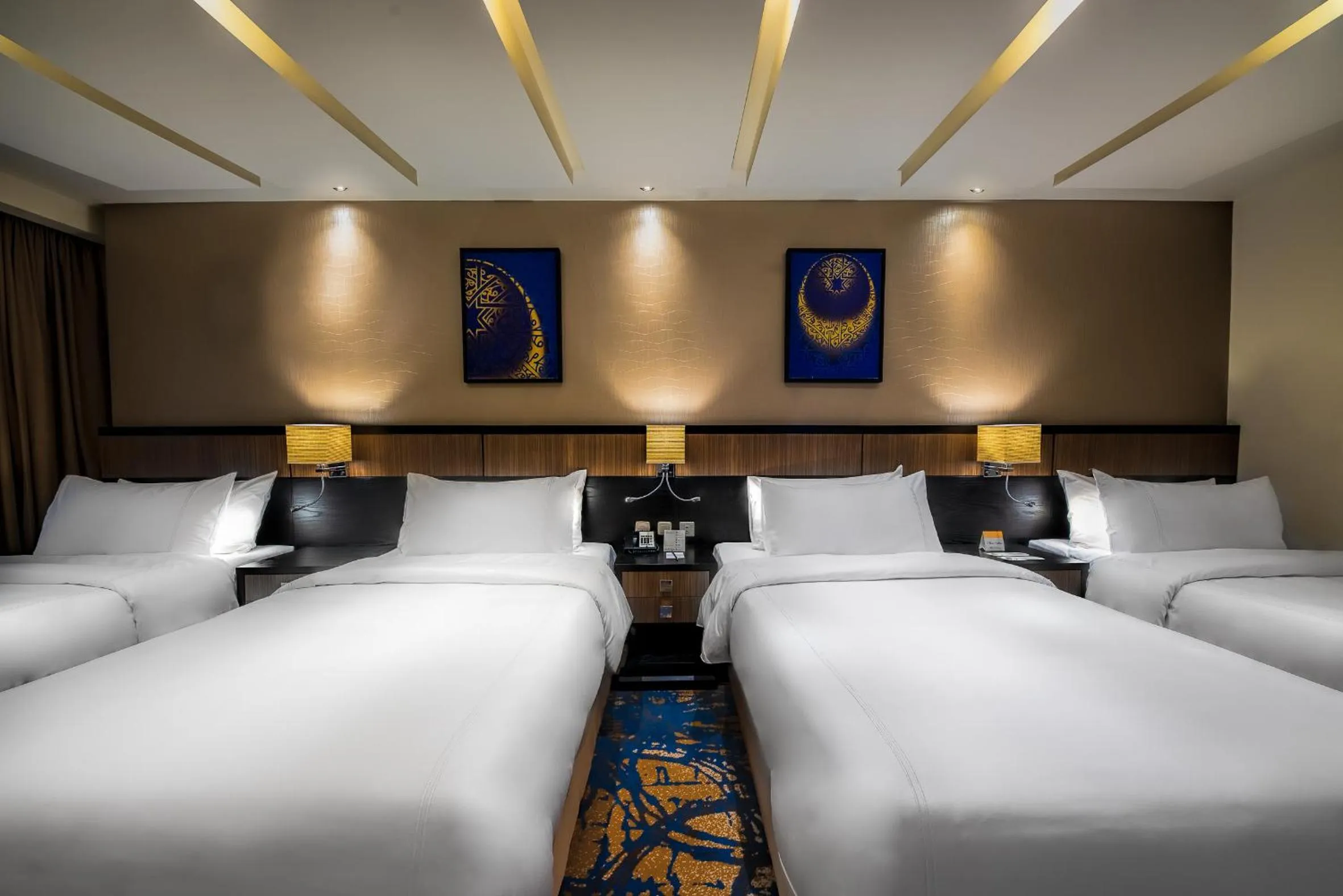 Bed in Al Ghufran Safwah Hotel Makkah