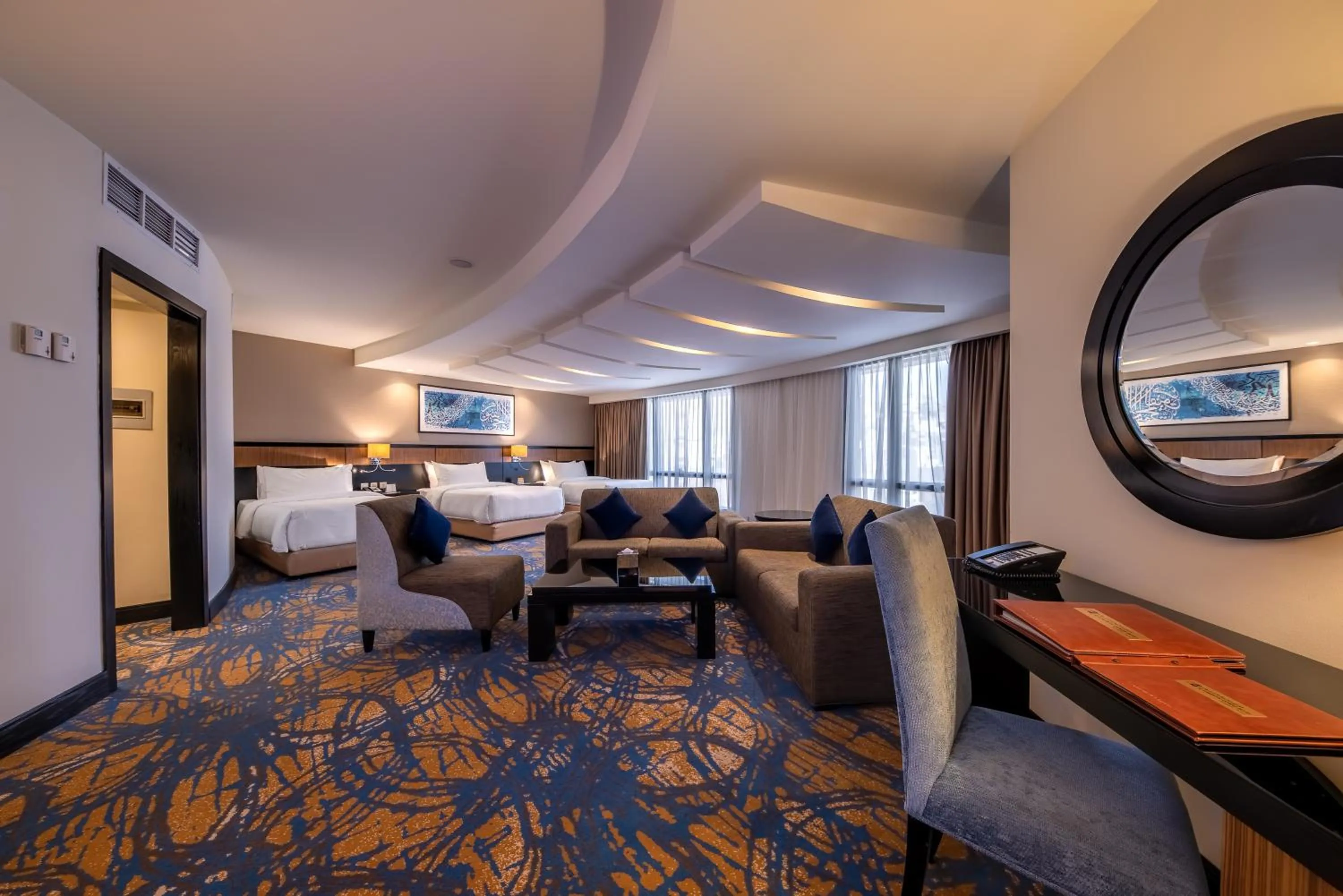 Bed in Al Ghufran Safwah Hotel Makkah