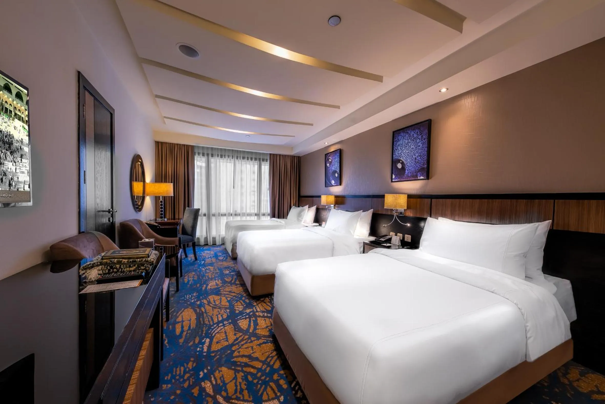 Photo of the whole room, Bed in Al Ghufran Safwah Hotel Makkah